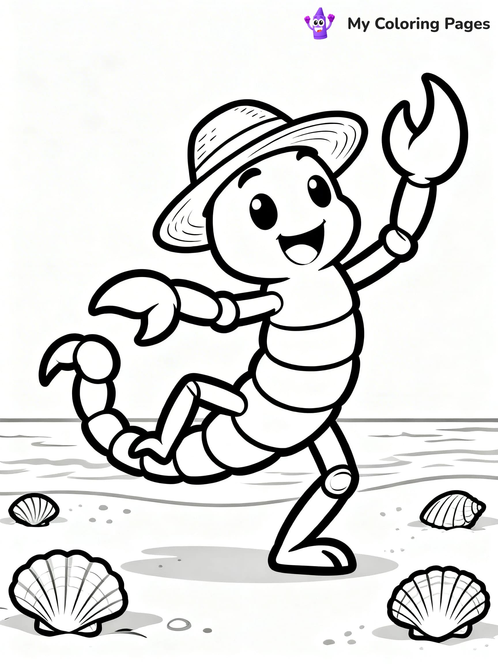 Scorpion Coloring Pages - 15