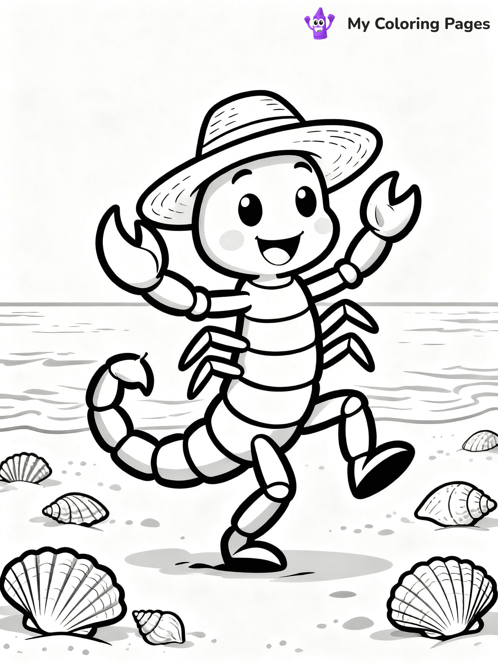Scorpion Coloring Pages - 14