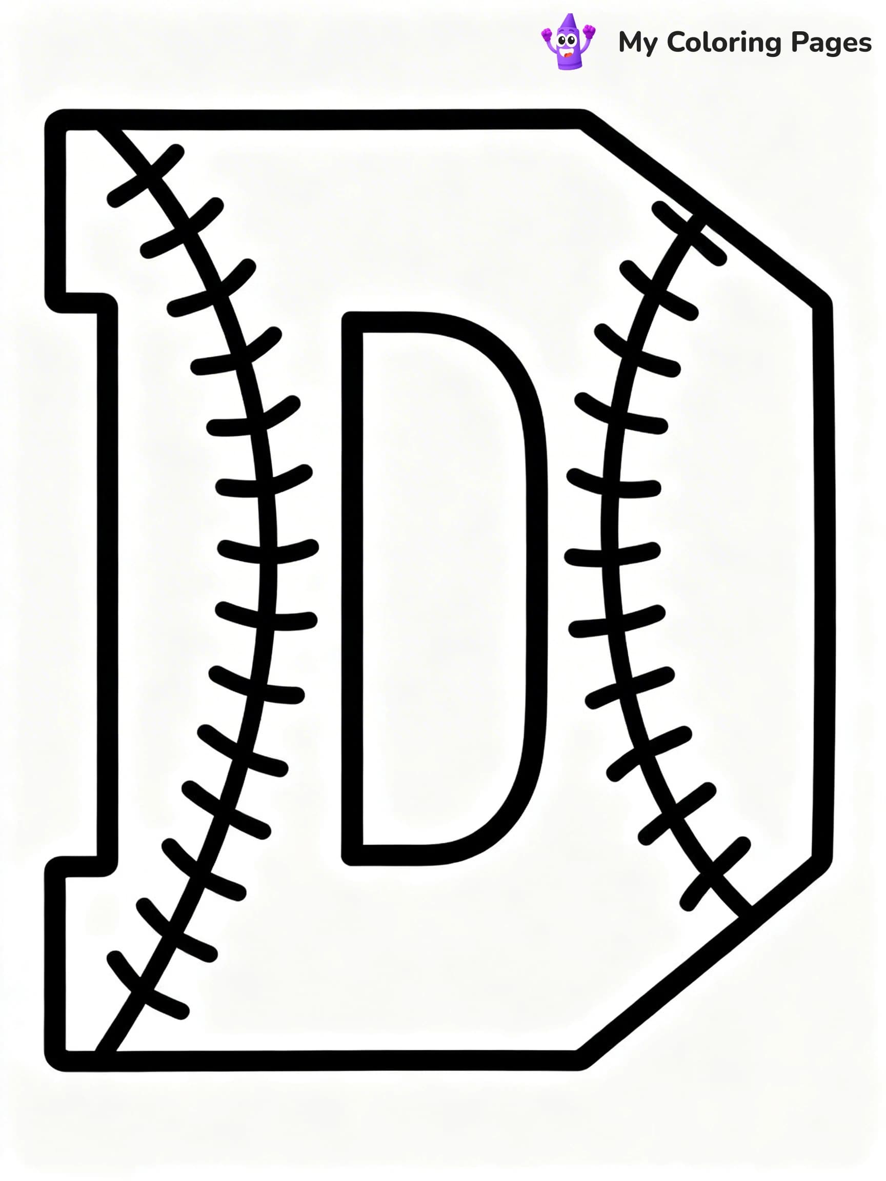 Dodgers Logo Coloring Pages - 23