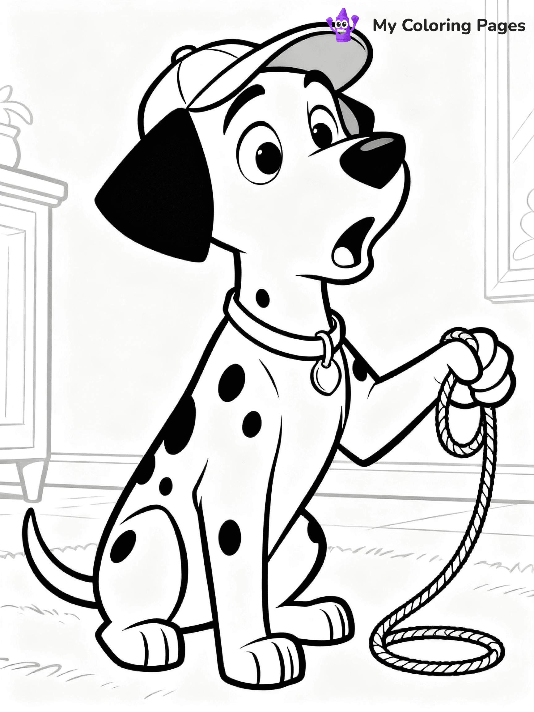 101 Dalmatians Coloring Pages - 108