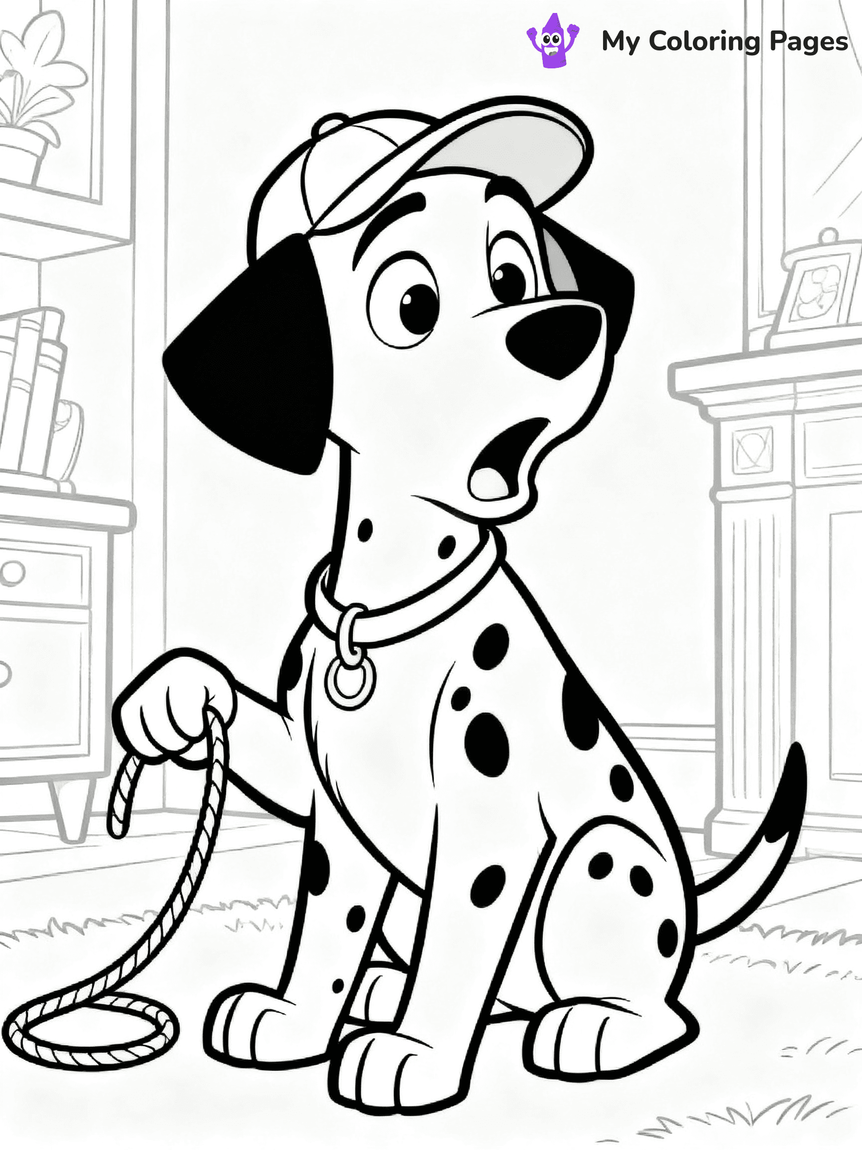 101 Dalmatians Coloring Pages - 104