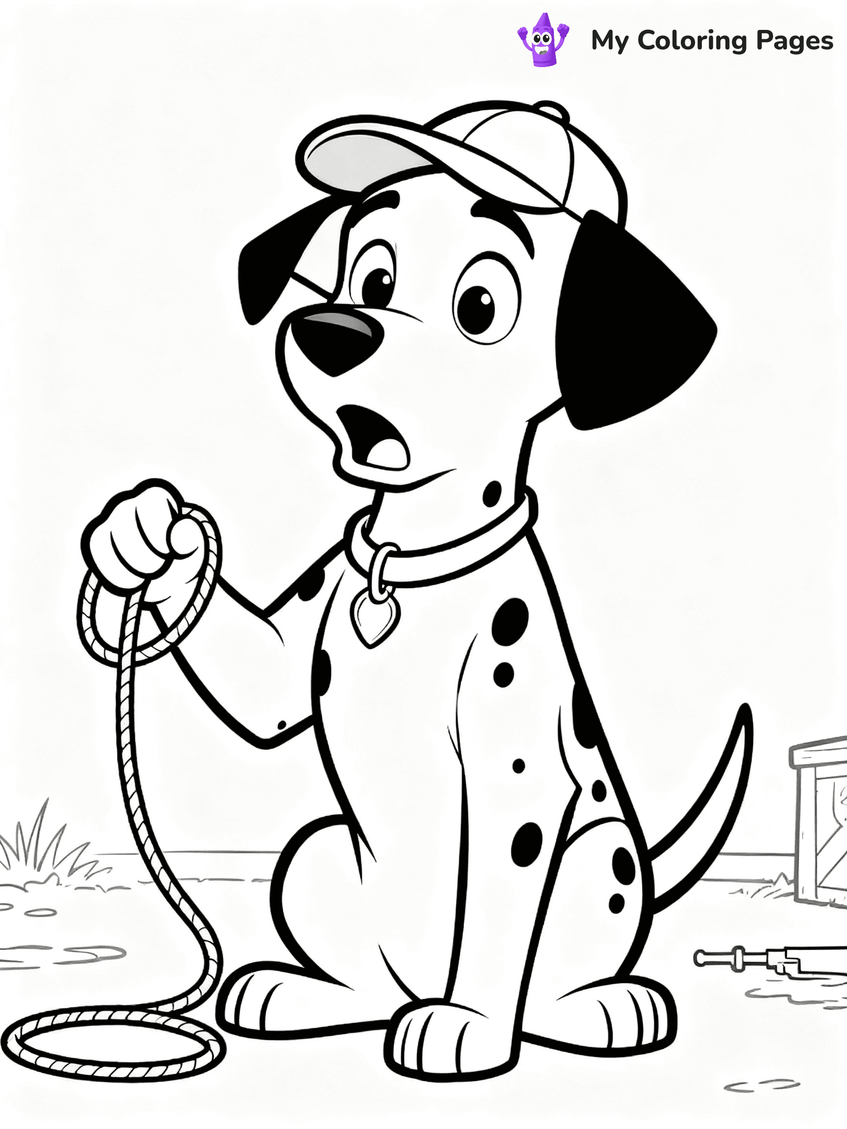101 Dalmatians Coloring Pages - 103