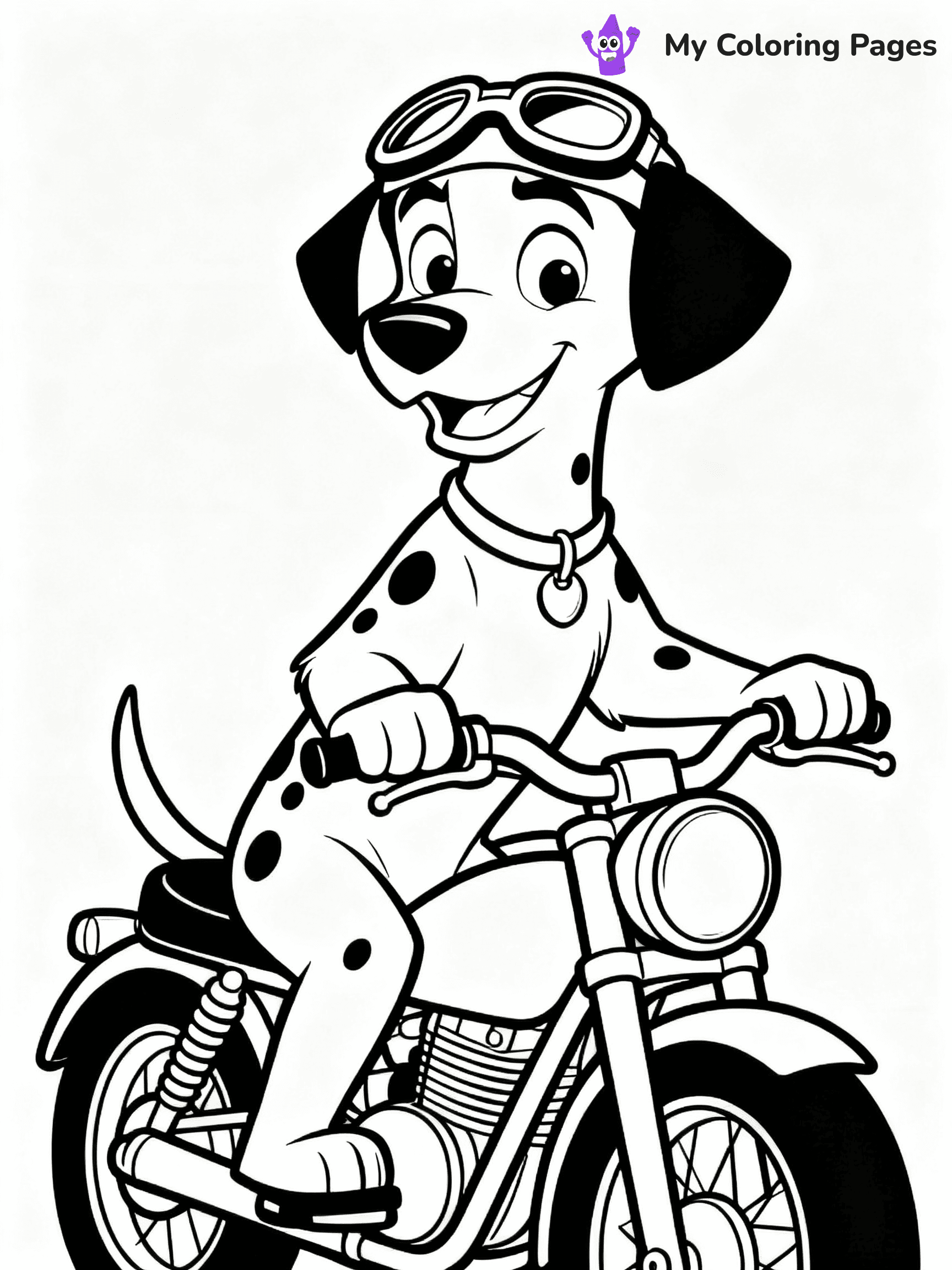 101 Dalmatians Coloring Pages - 102