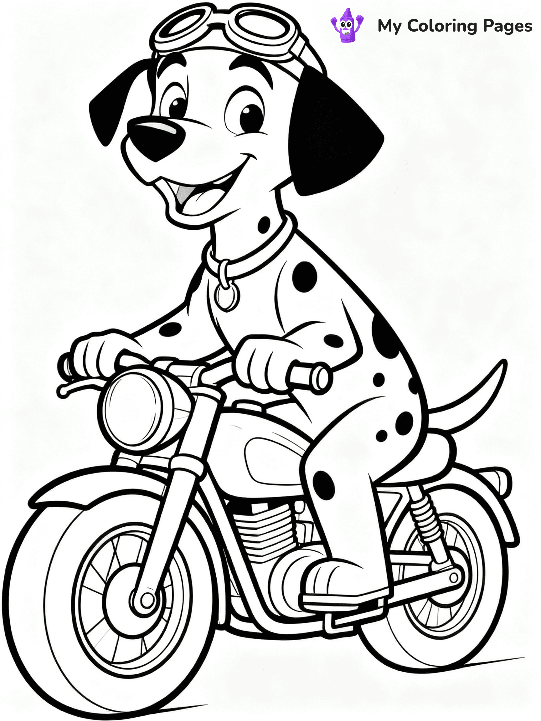 101 Dalmatians Coloring Pages - 100