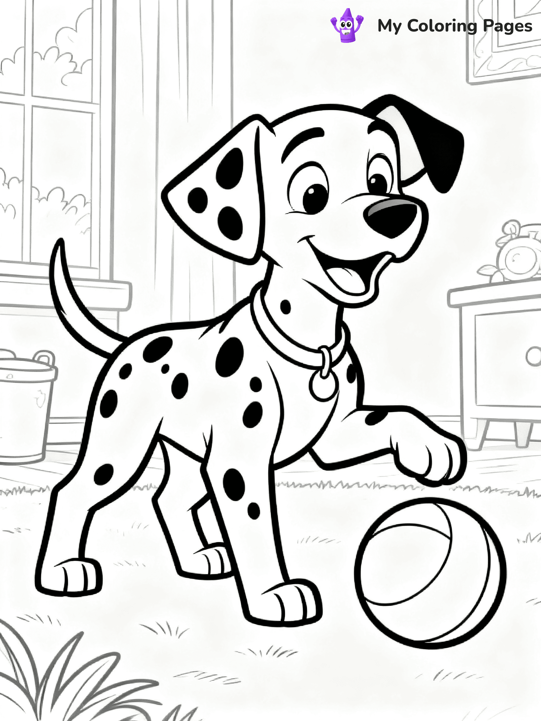101 Dalmatians Coloring Pages - 90