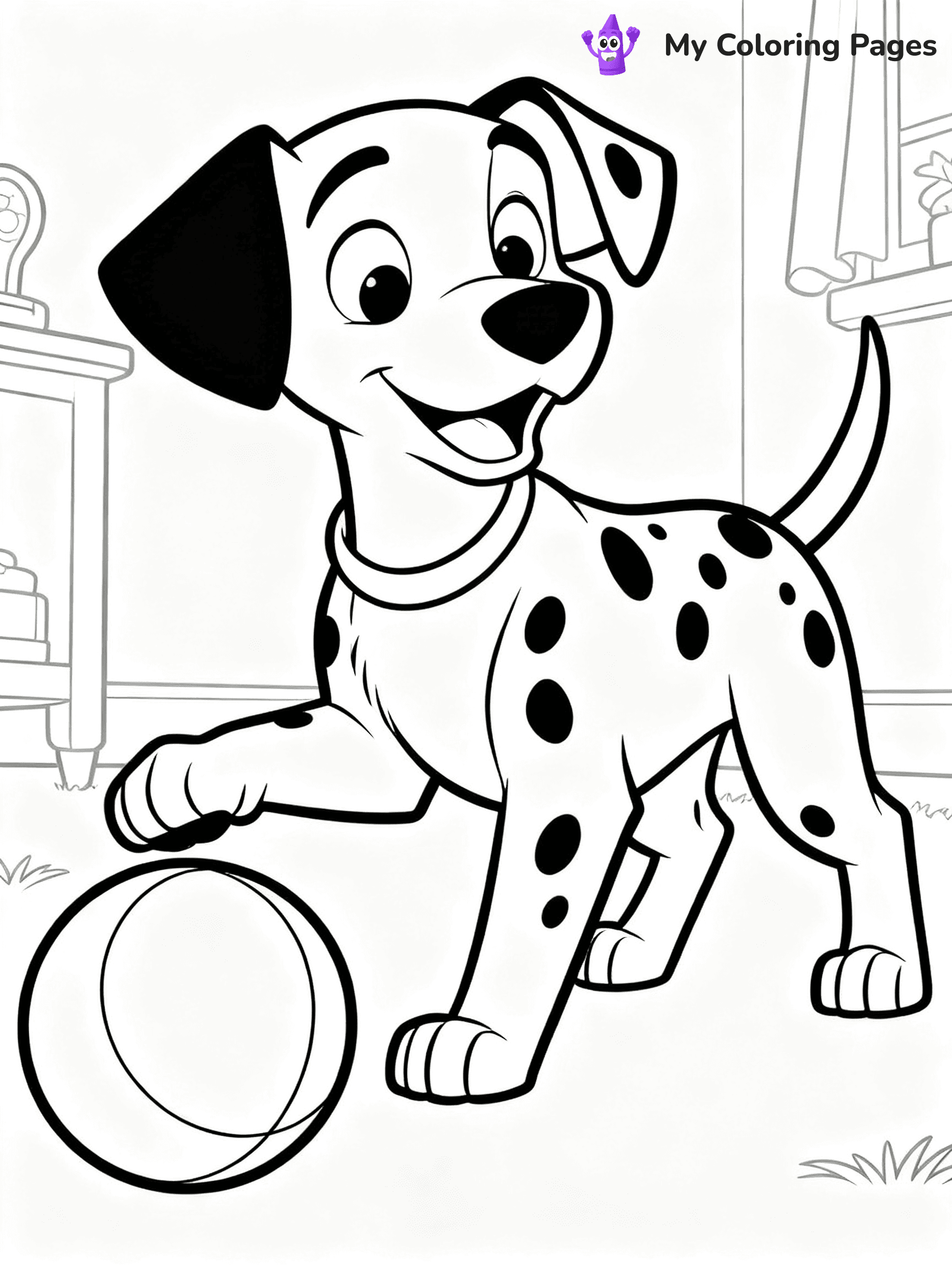 101 Dalmatians Coloring Pages - 89