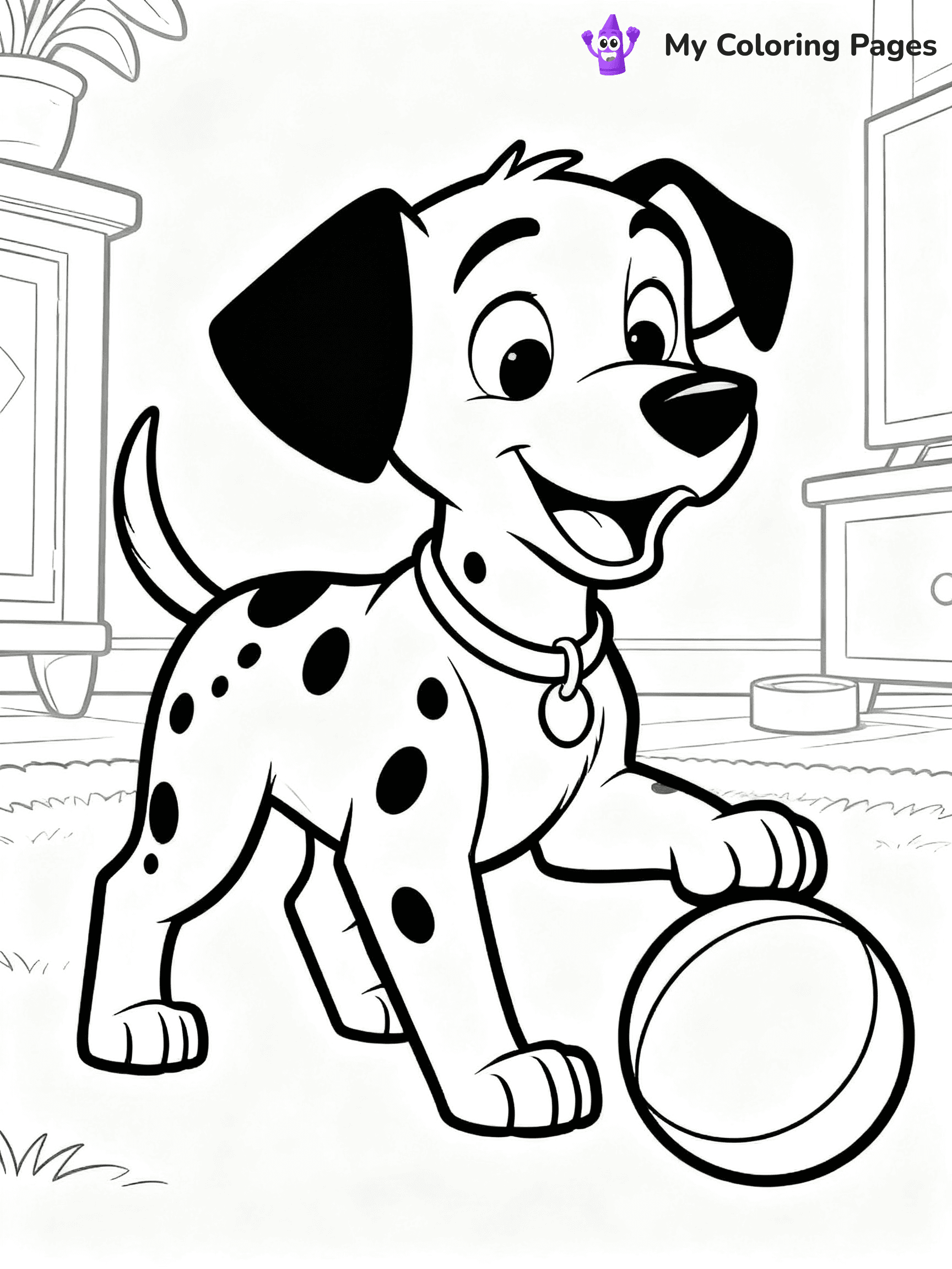 101 Dalmatians Coloring Pages - 86