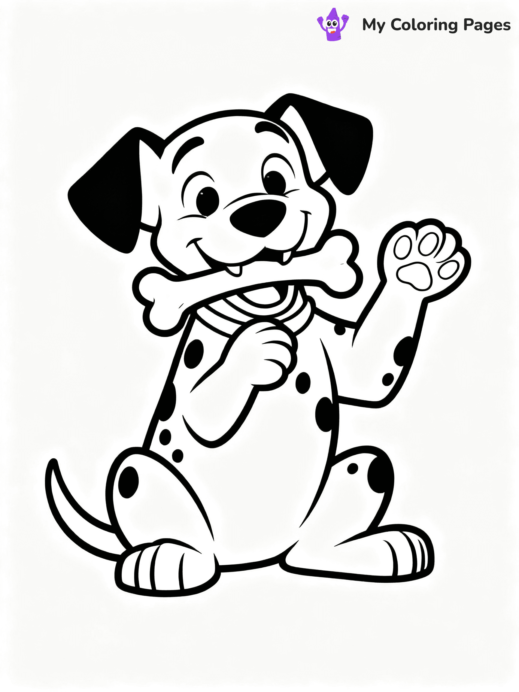 101 Dalmatians Coloring Pages - 76