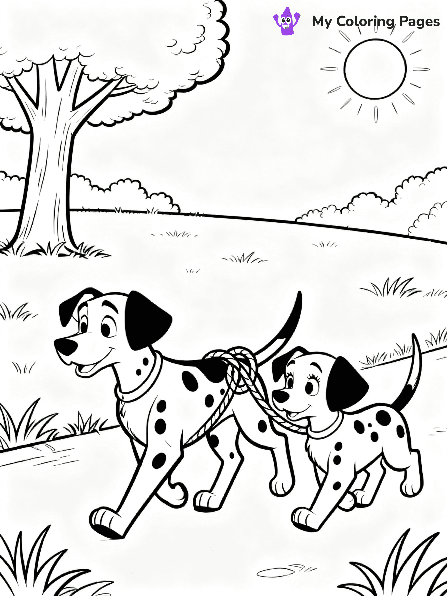 101 Dalmatians Coloring Pages - 57