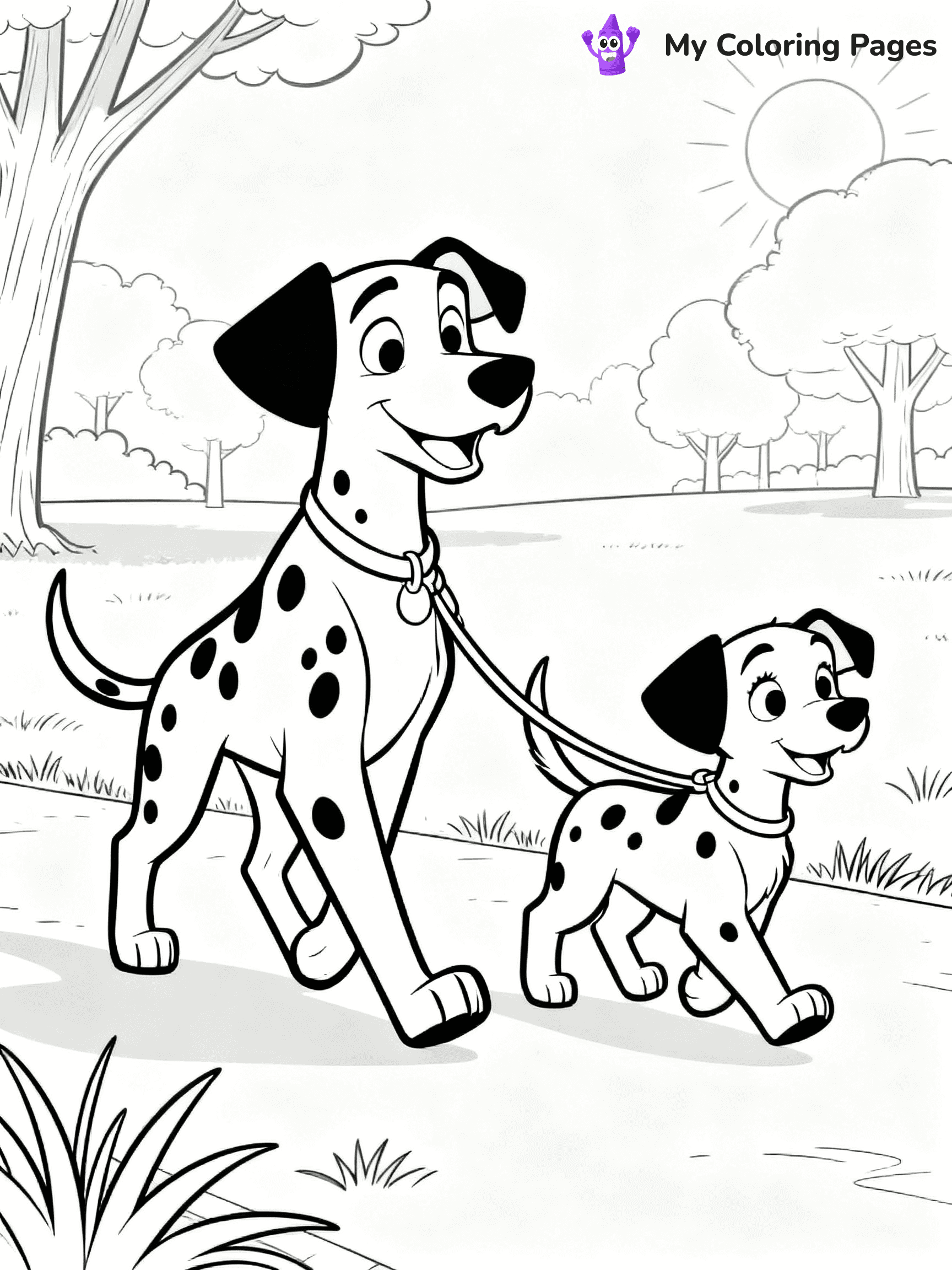 101 Dalmatians Coloring Pages - 56