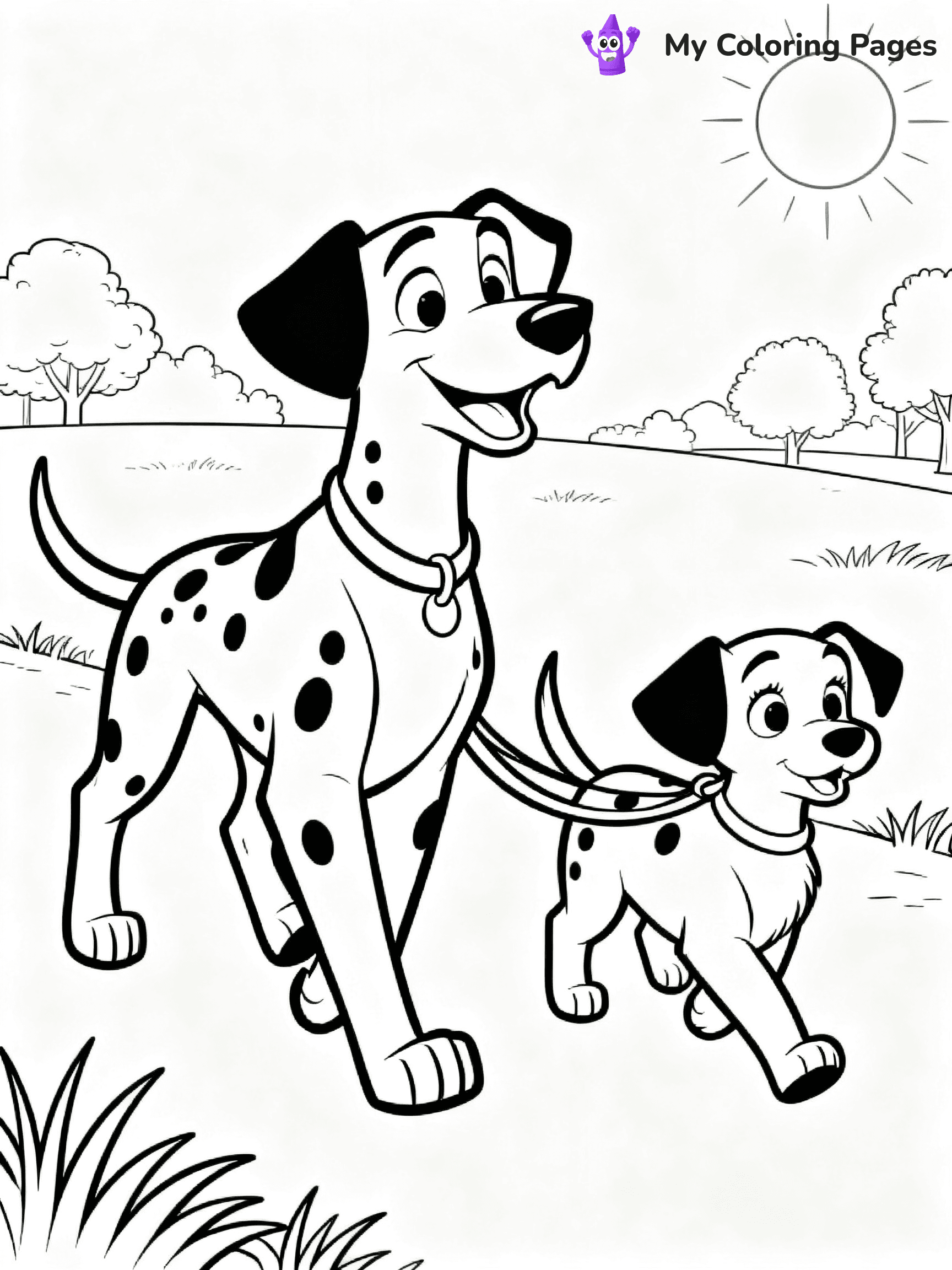101 Dalmatians Coloring Pages - 55
