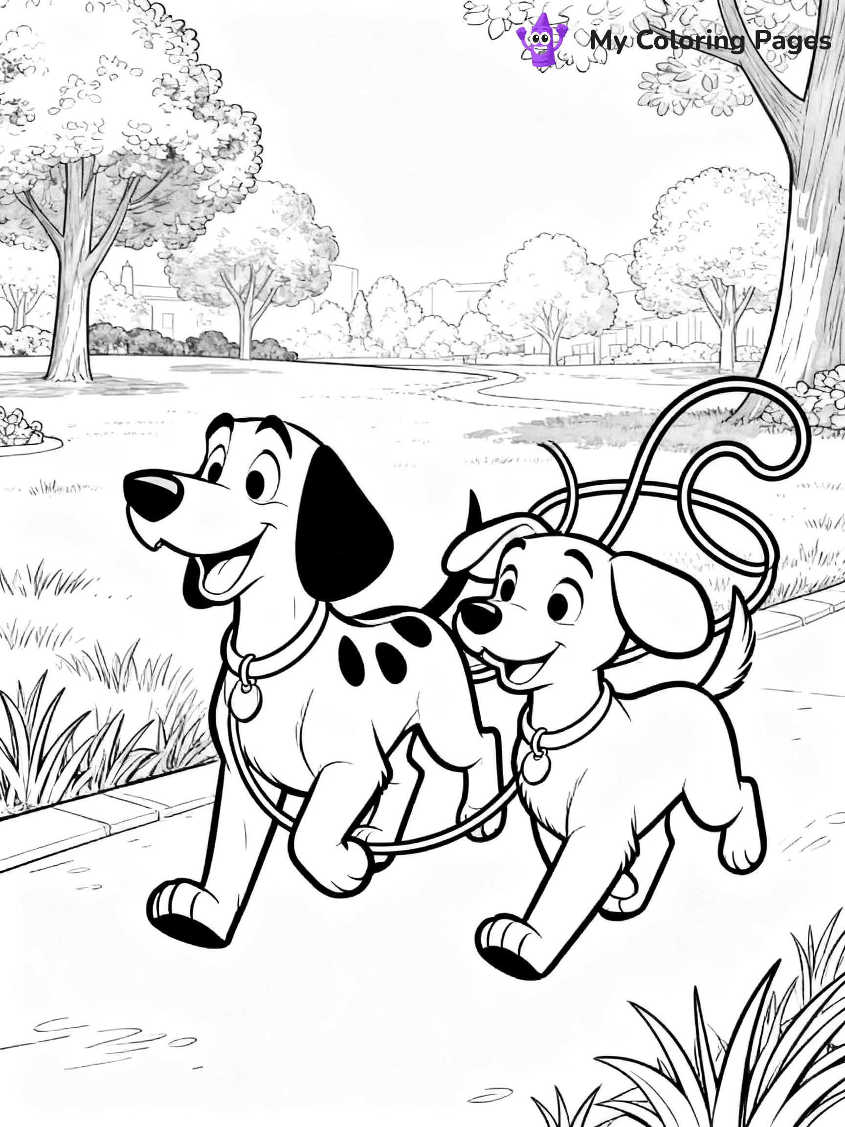 101 Dalmatians Coloring Pages - 54