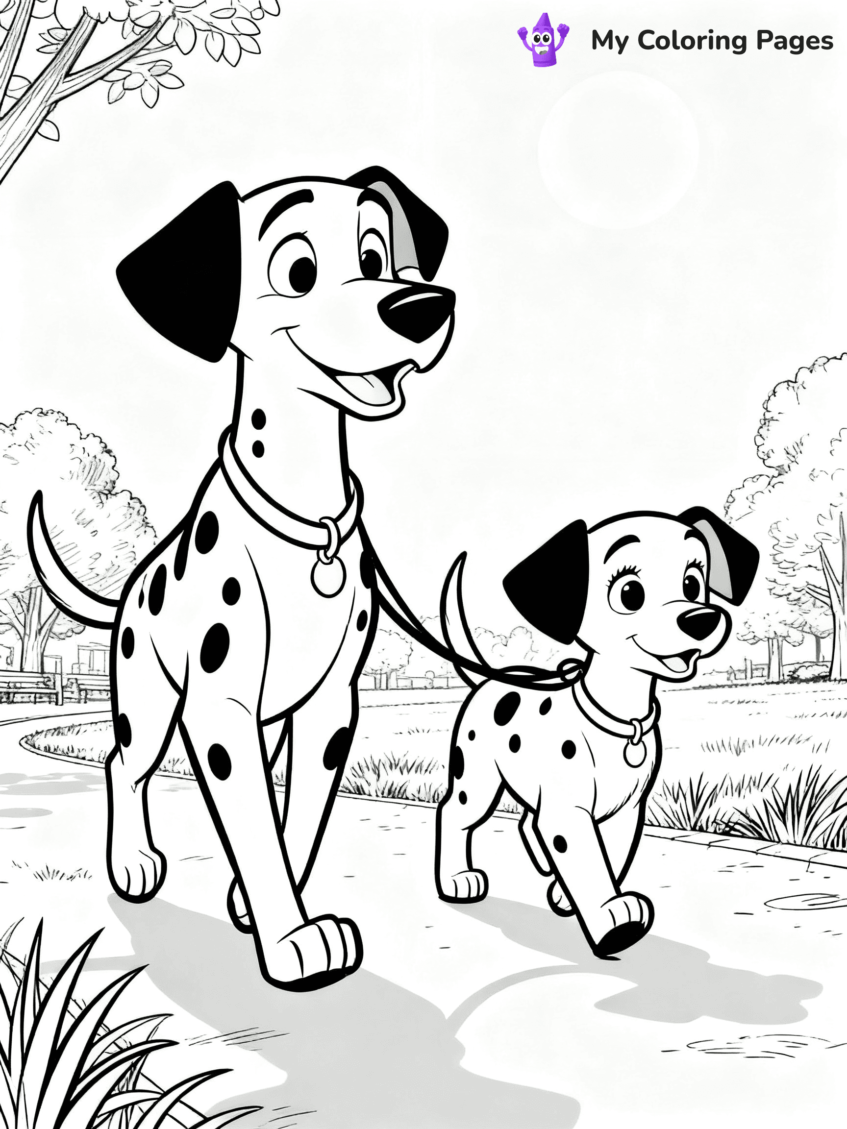 101 Dalmatians Coloring Pages - 51
