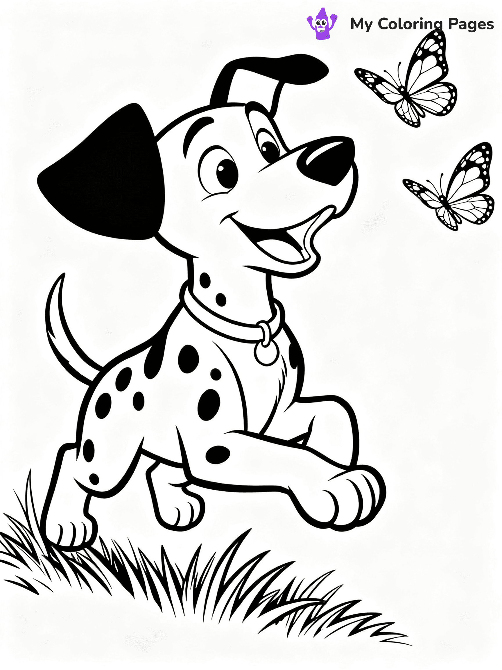 101 Dalmatians Coloring Pages - 50