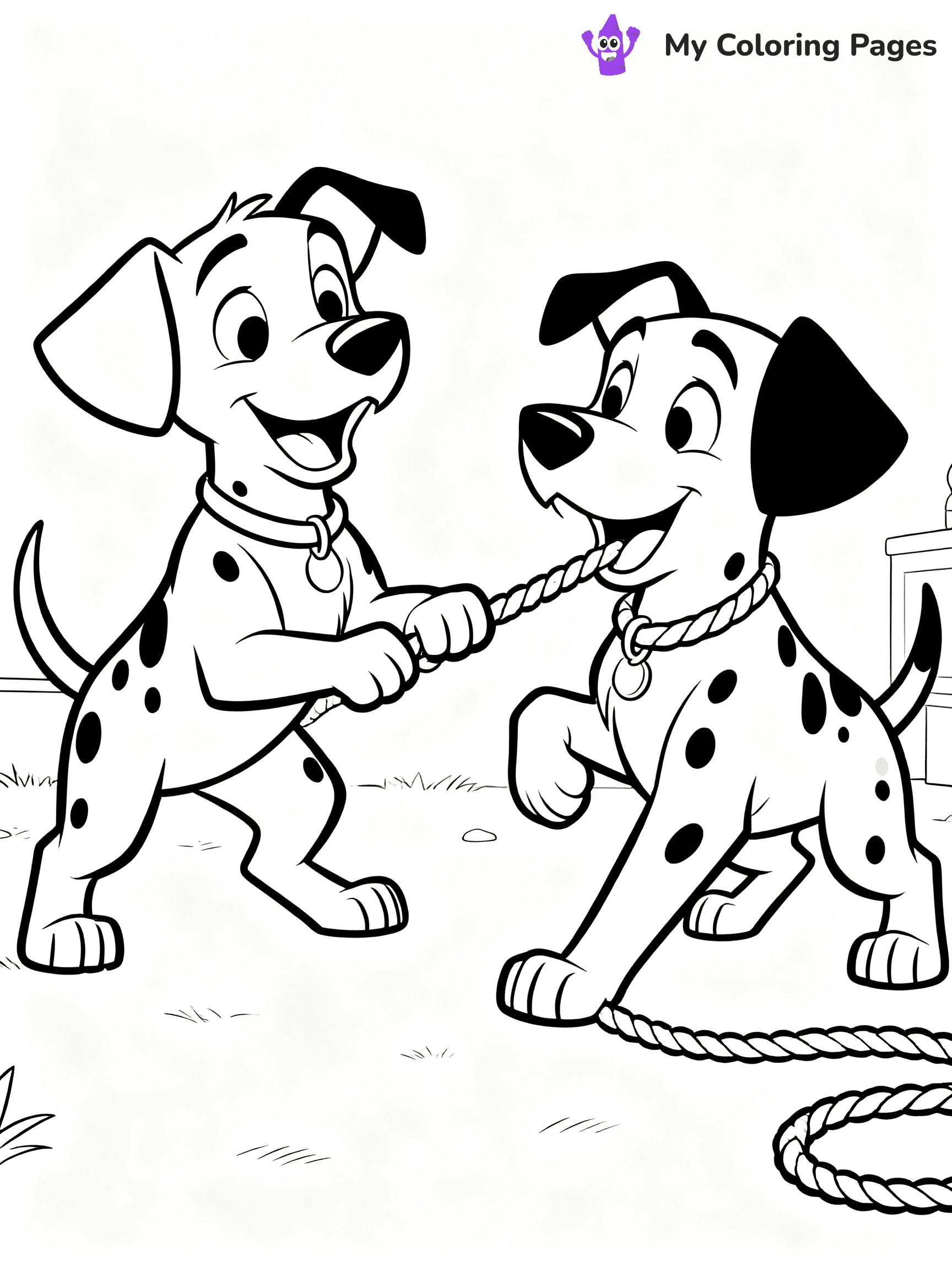 101 Dalmatians Coloring Pages - 37