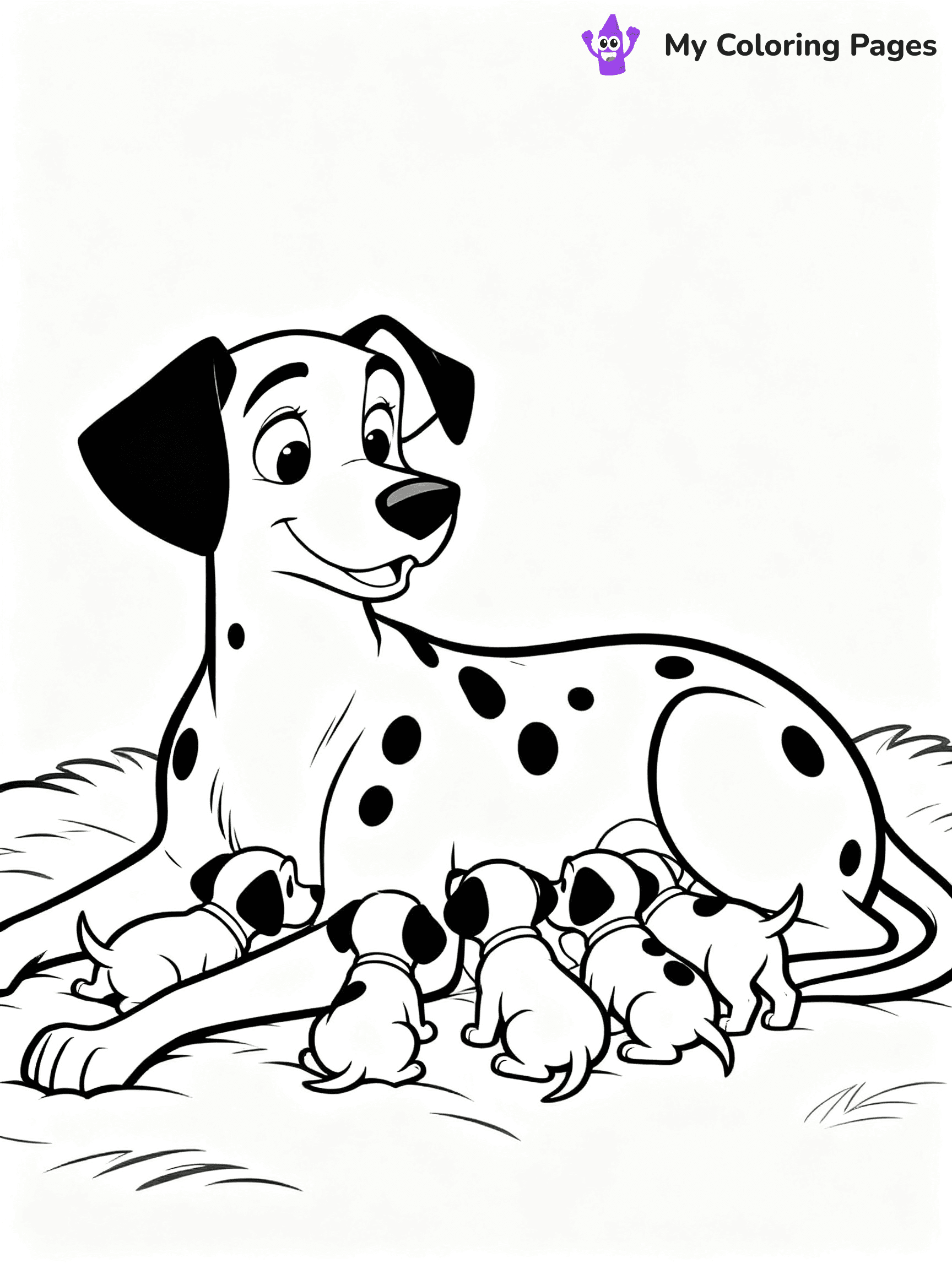 101 Dalmatians Coloring Pages - 36