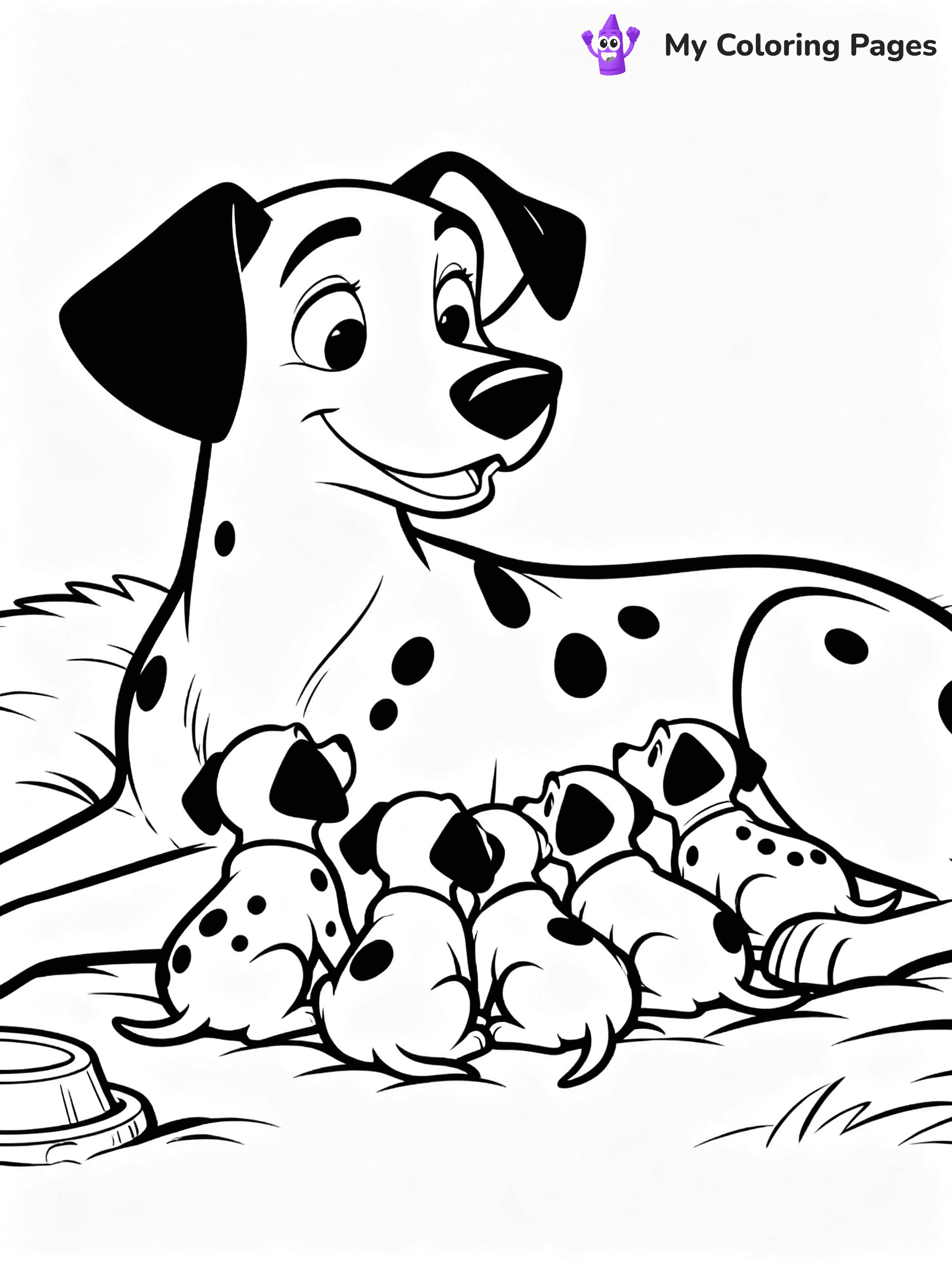 101 Dalmatians Coloring Pages - 35