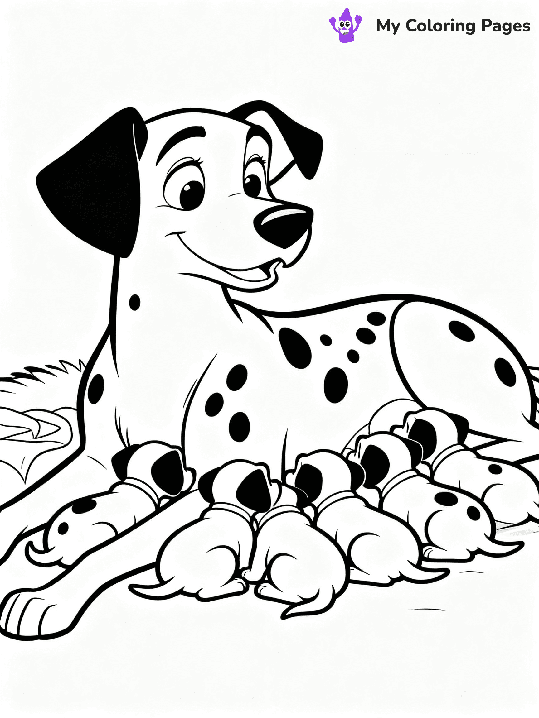 101 Dalmatians Coloring Pages - 32