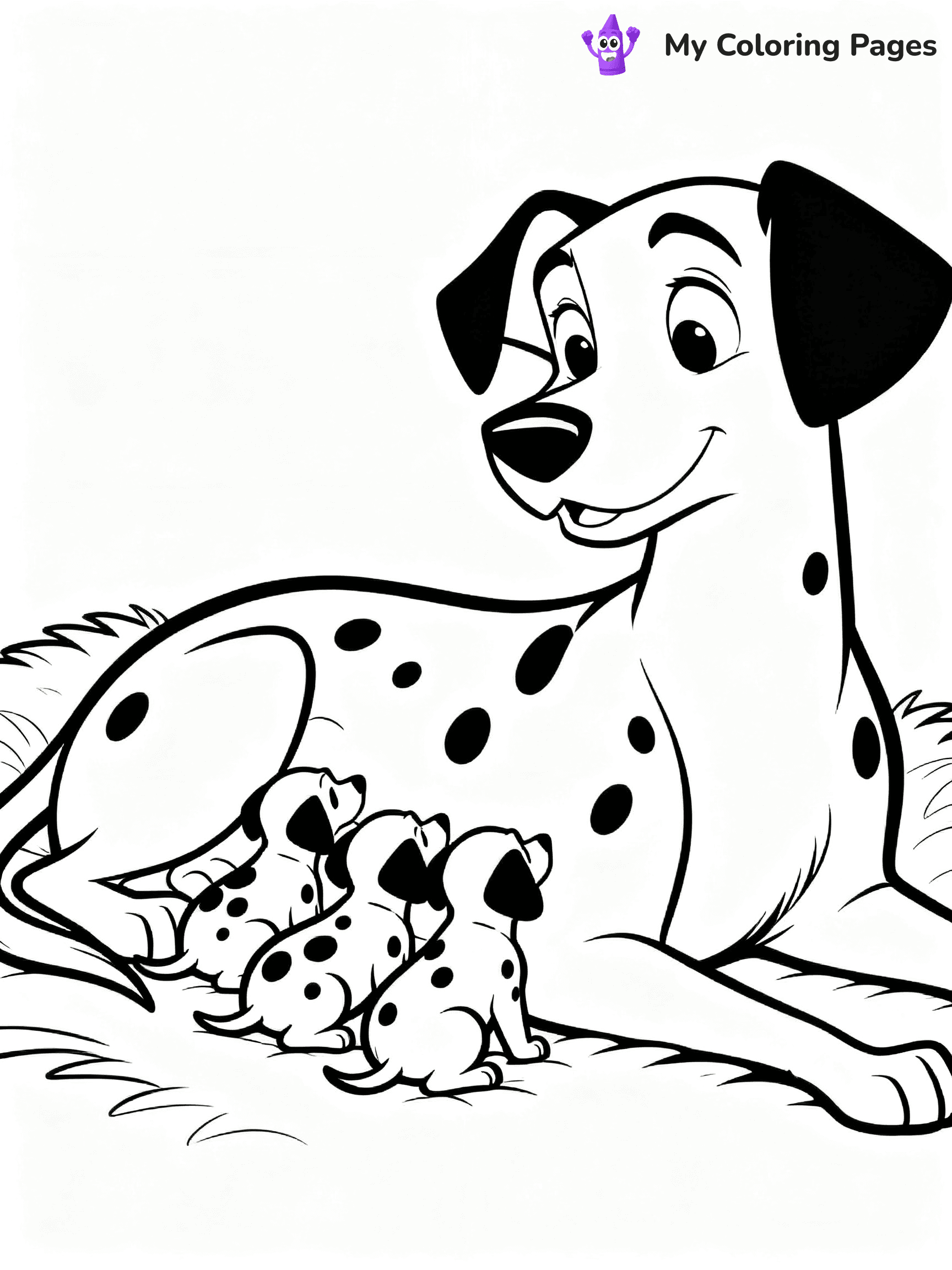 101 Dalmatians Coloring Pages - 31