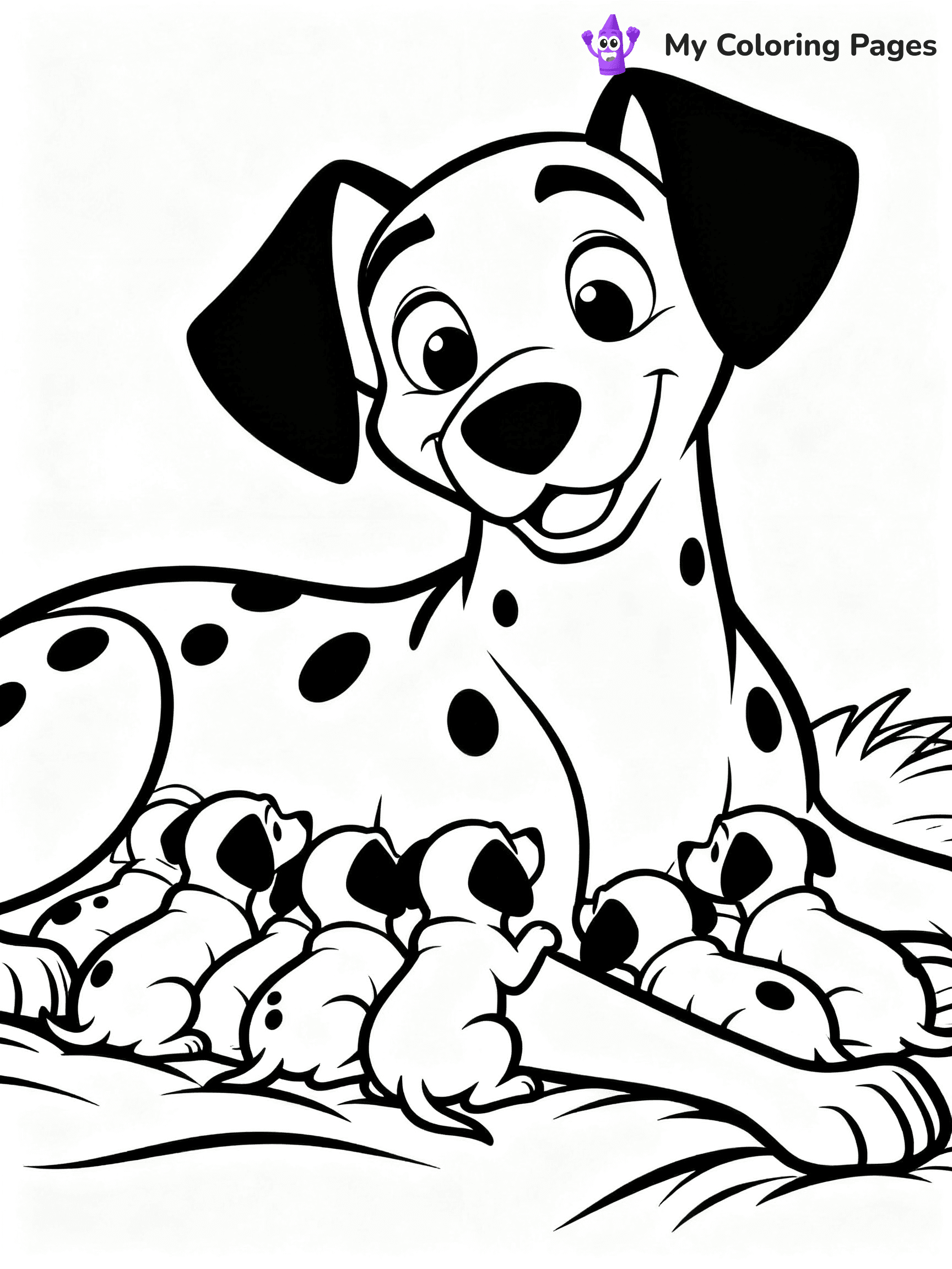 101 Dalmatians Coloring Pages - 30