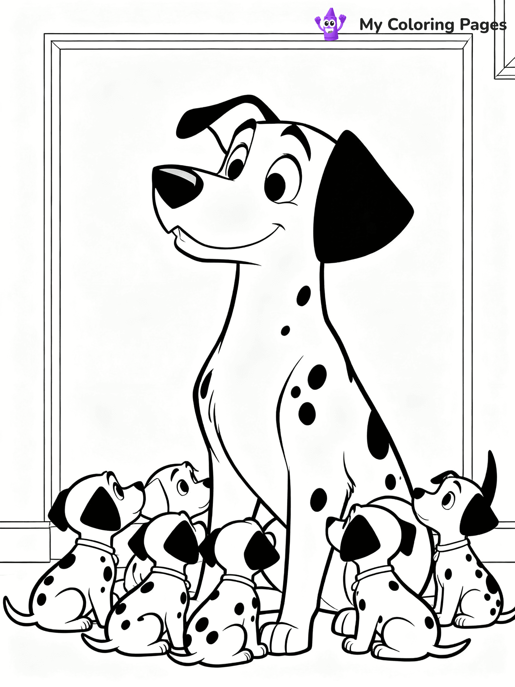 101 Dalmatians Coloring Pages - 13