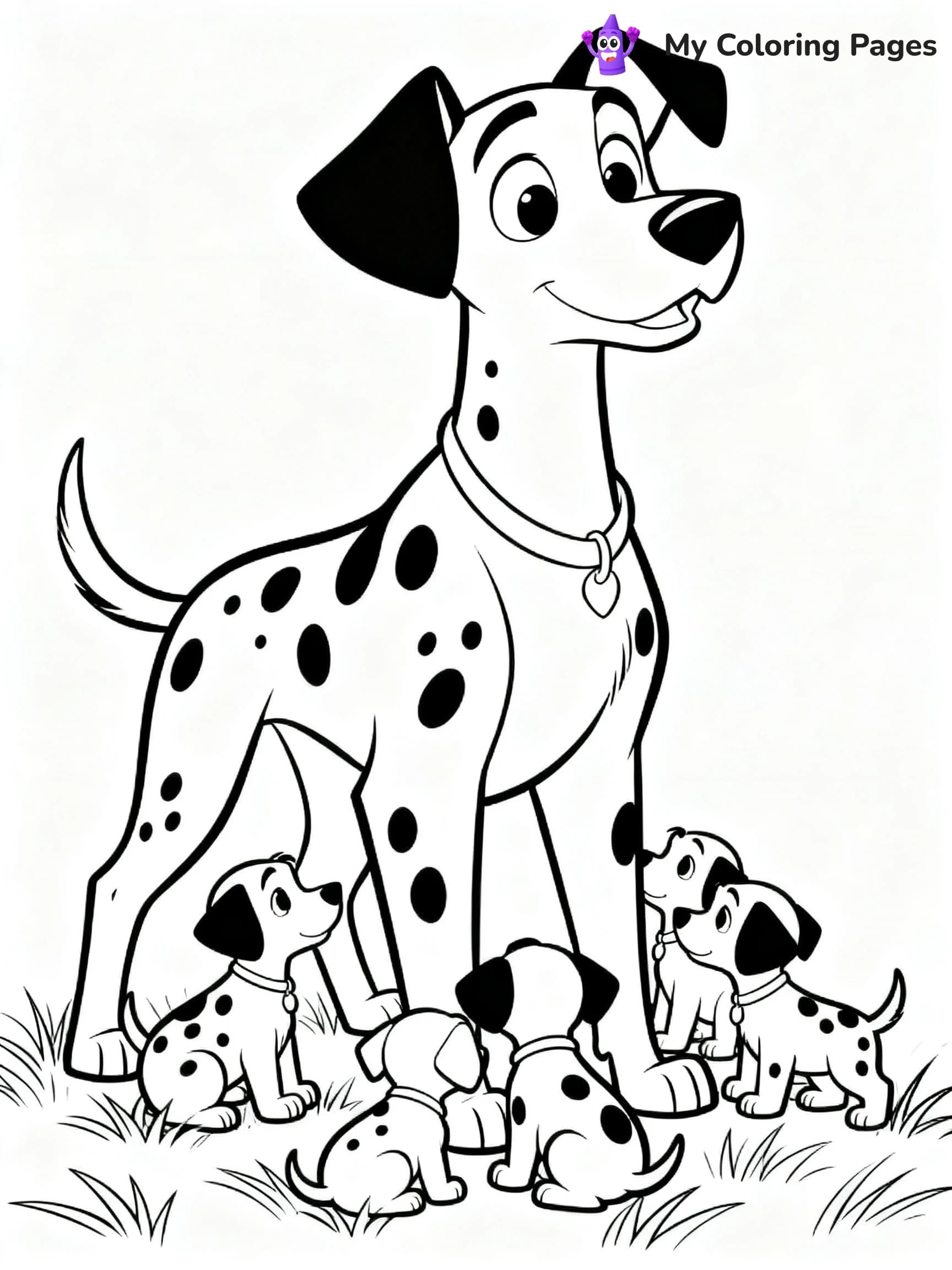 101 Dalmatians Coloring Pages - 11