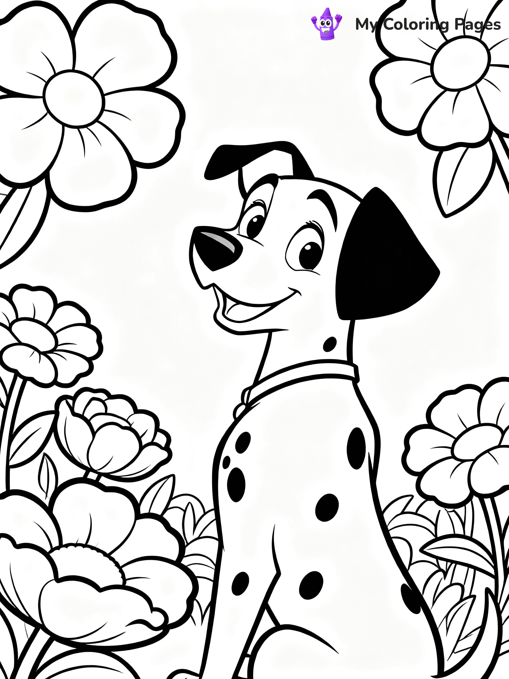 101 Dalmatians Coloring Pages - 8