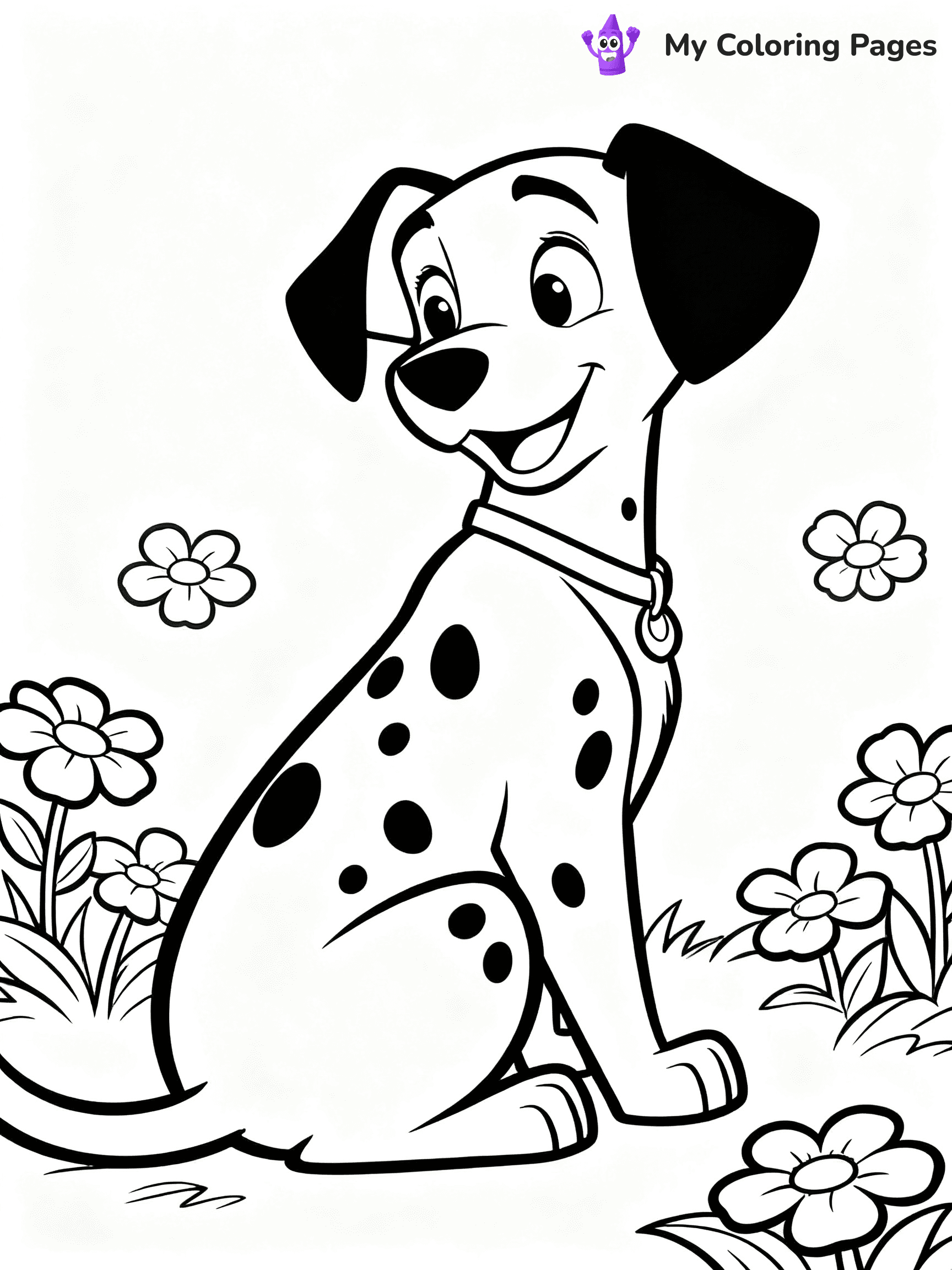 101 Dalmatians Coloring Pages - 7