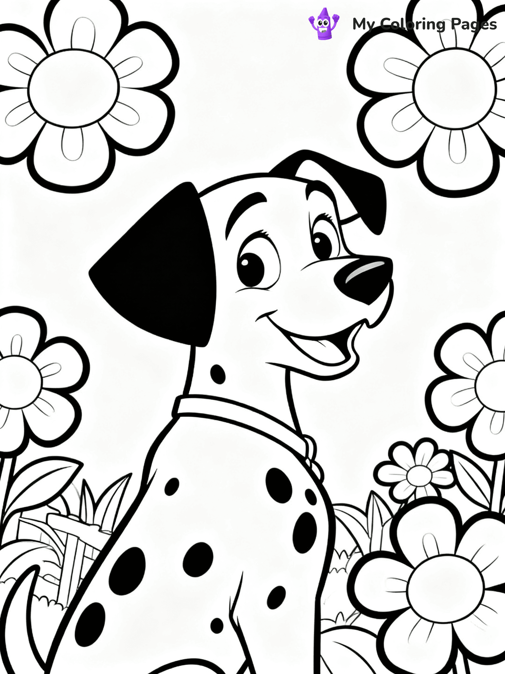 101 Dalmatians Coloring Pages - 6