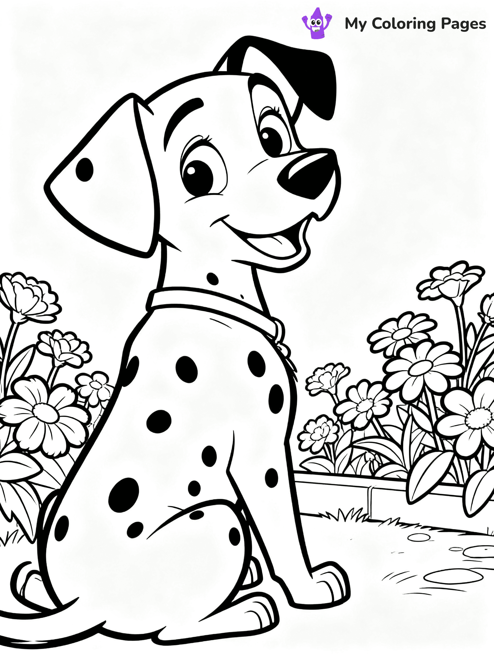 101 Dalmatians Coloring Pages - 5