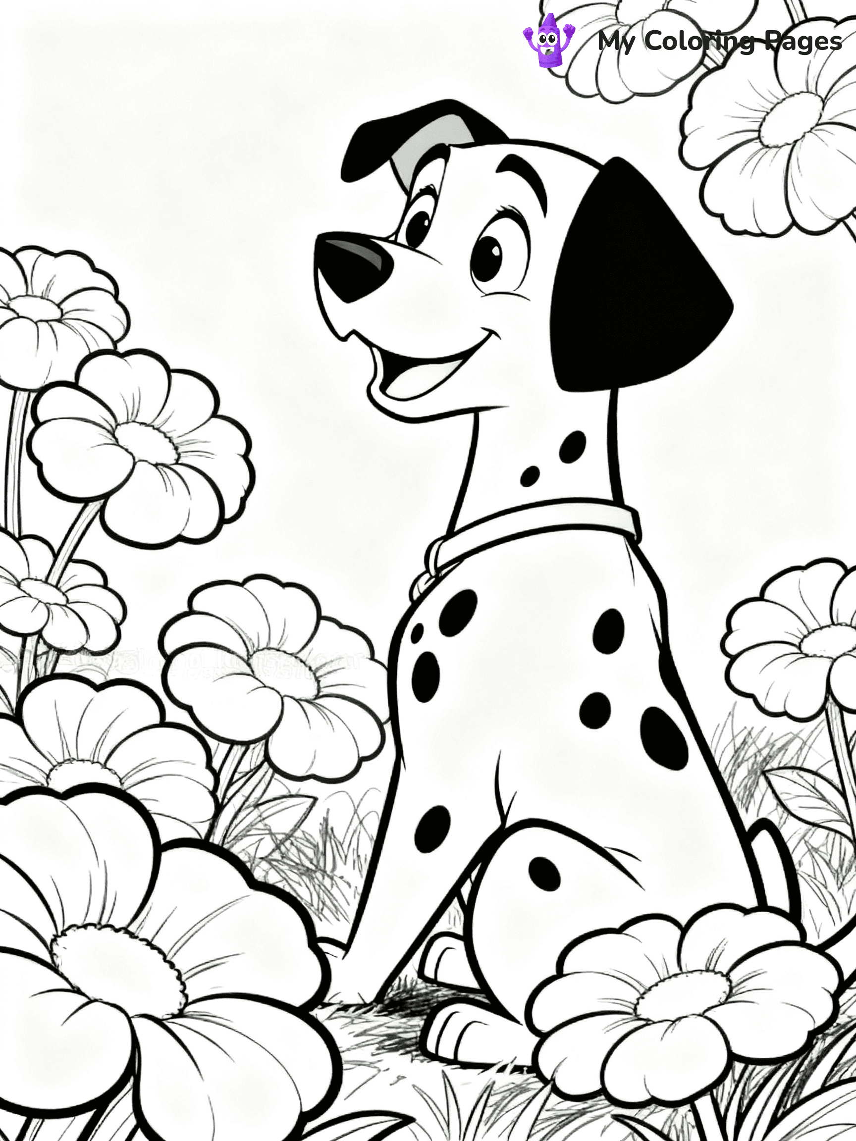 101 Dalmatians Coloring Pages - 3