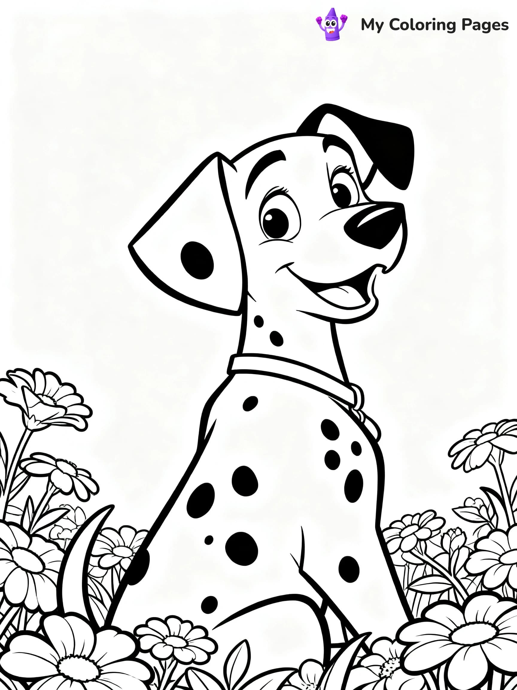 101 Dalmatians Coloring Pages - 2