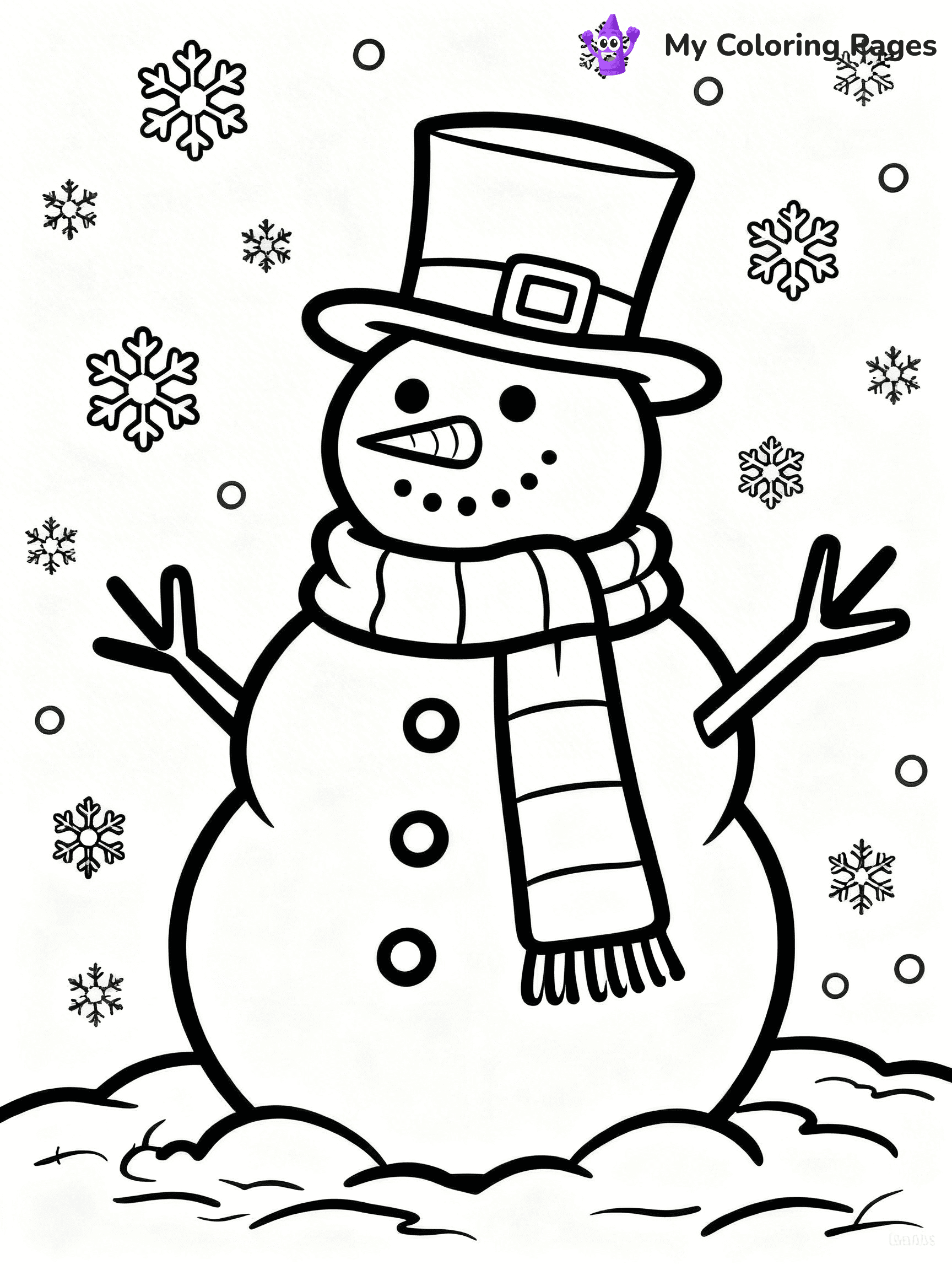 Adult Christmas Coloring Pages - 27