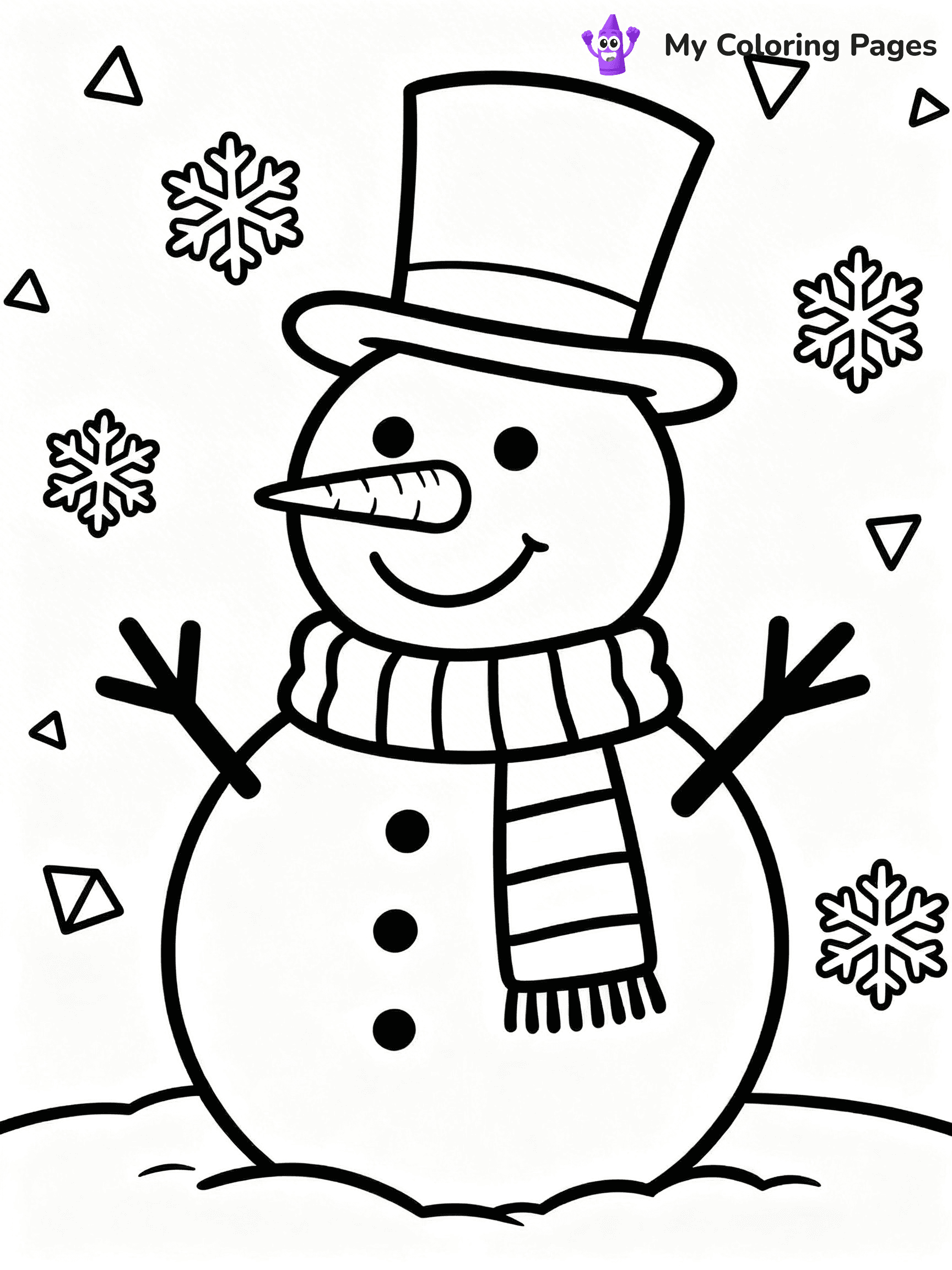 Adult Christmas Coloring Pages - 25