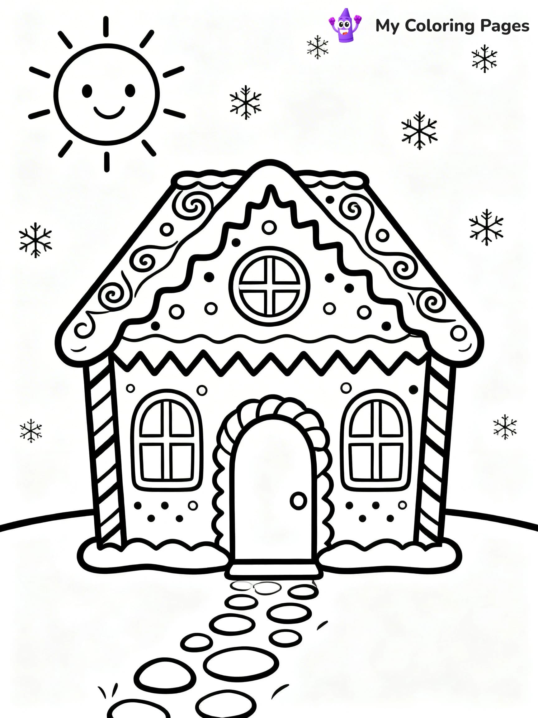 Adult Christmas Coloring Pages - 13