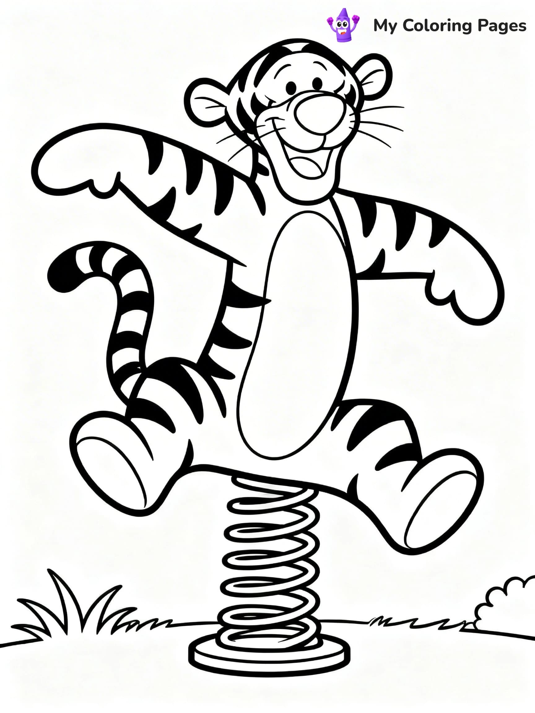Tigger Coloring Pages - 24