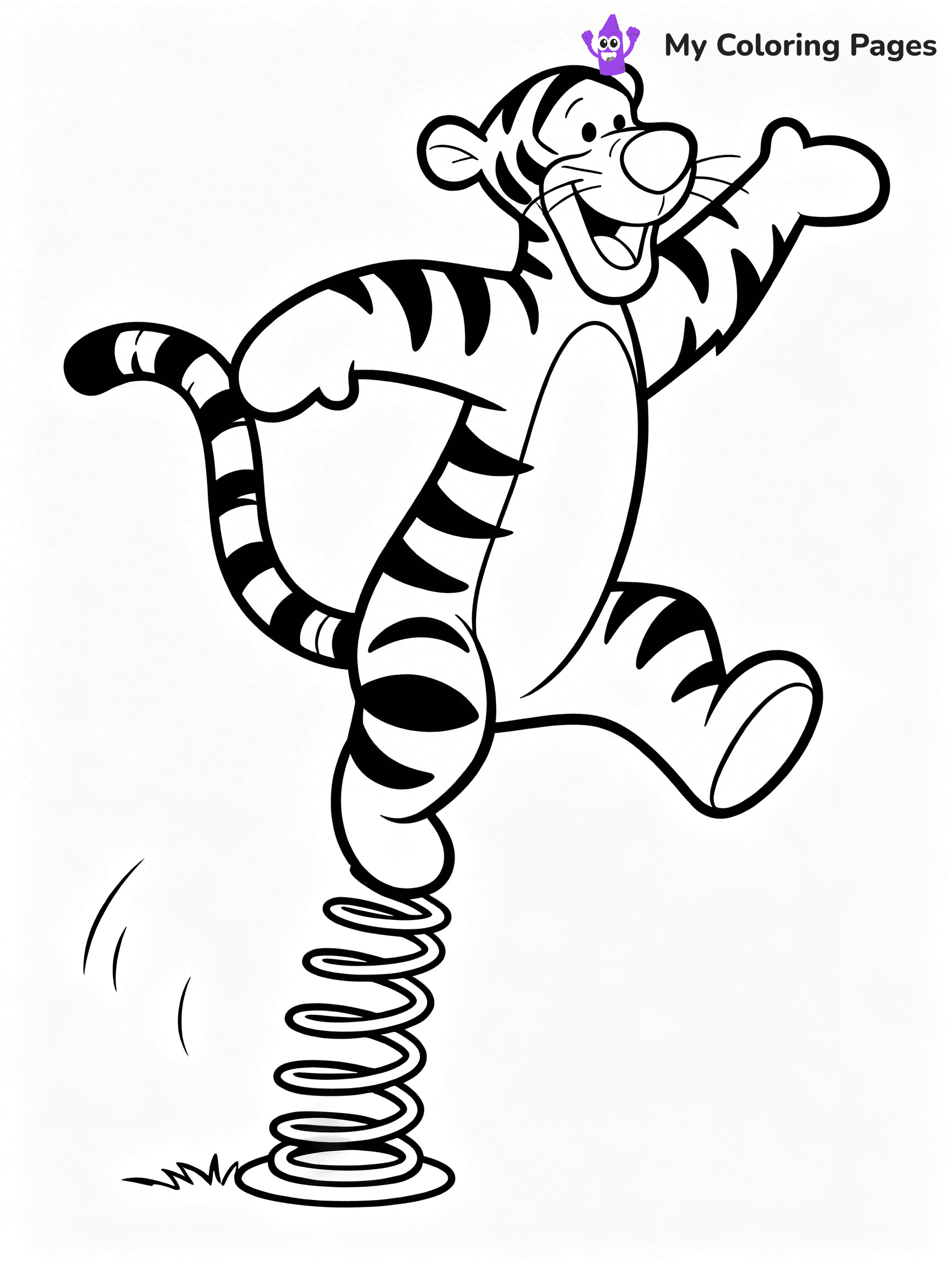Tigger Coloring Pages - 3