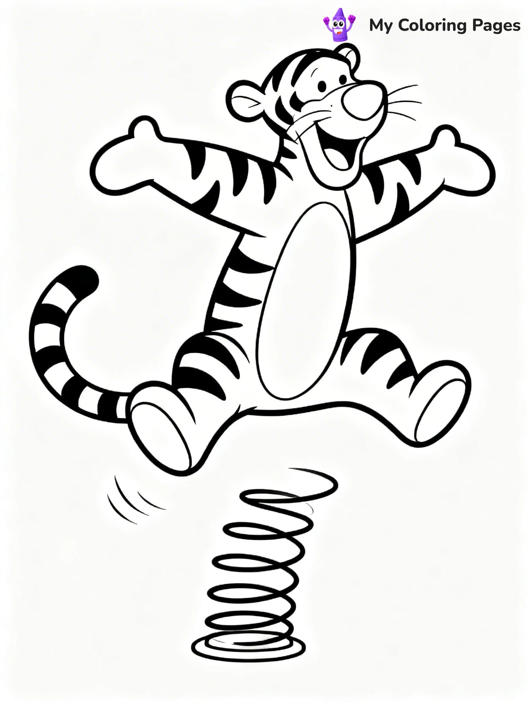 Tigger Coloring Pages - 1