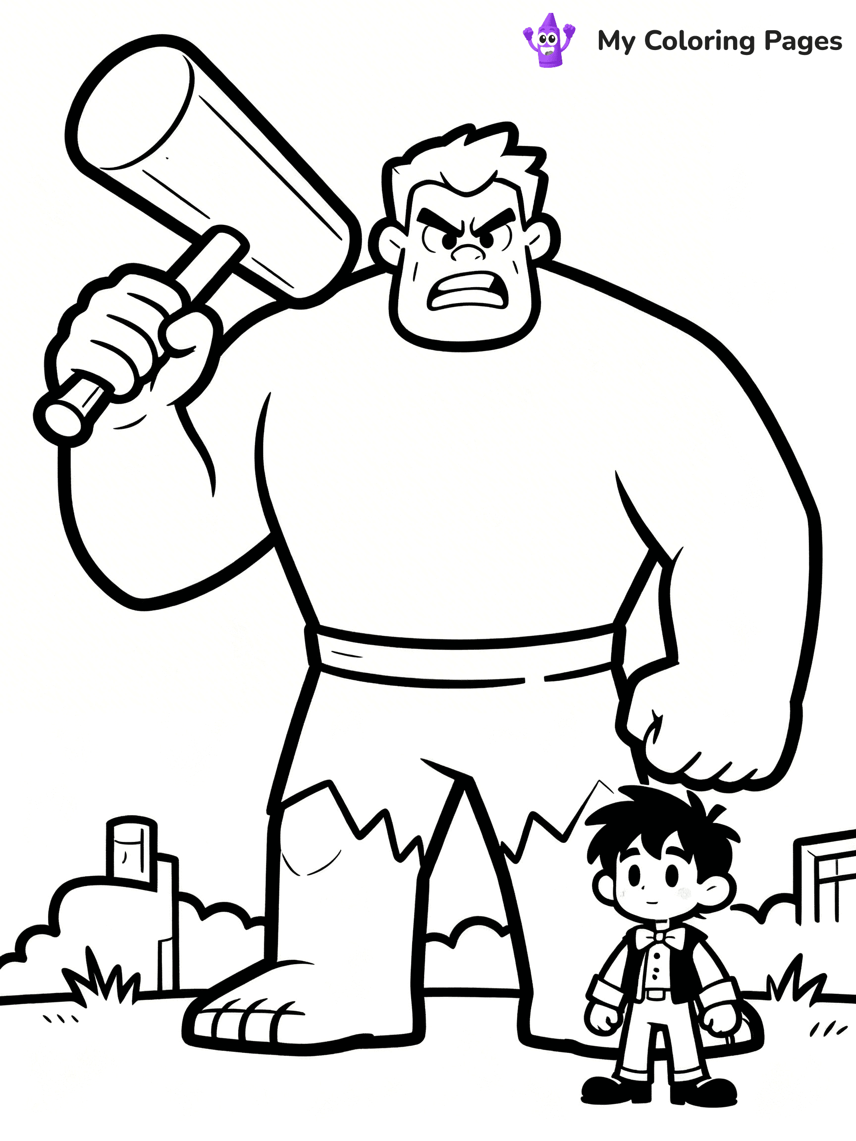 Jack and the Beanstalk Coloring Pages - 11