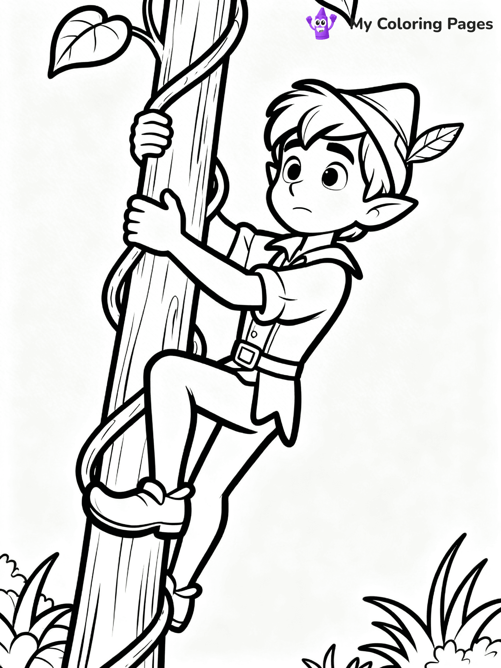 Jack and the Beanstalk Coloring Pages - 3