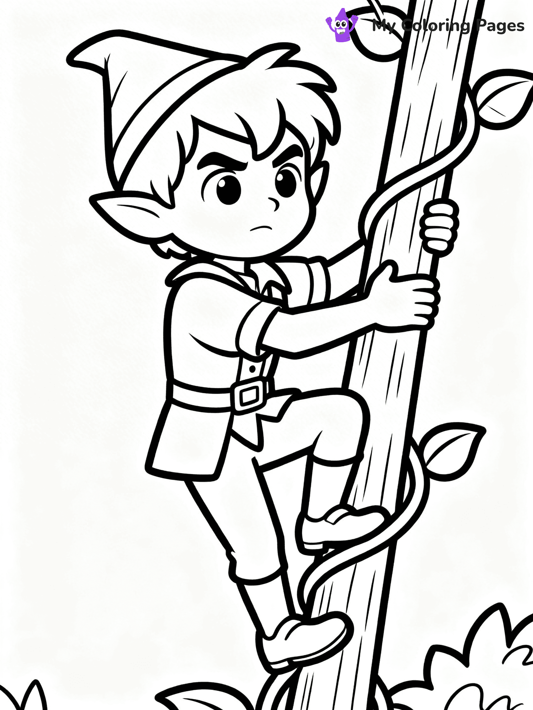 Jack and the Beanstalk Coloring Pages - 2