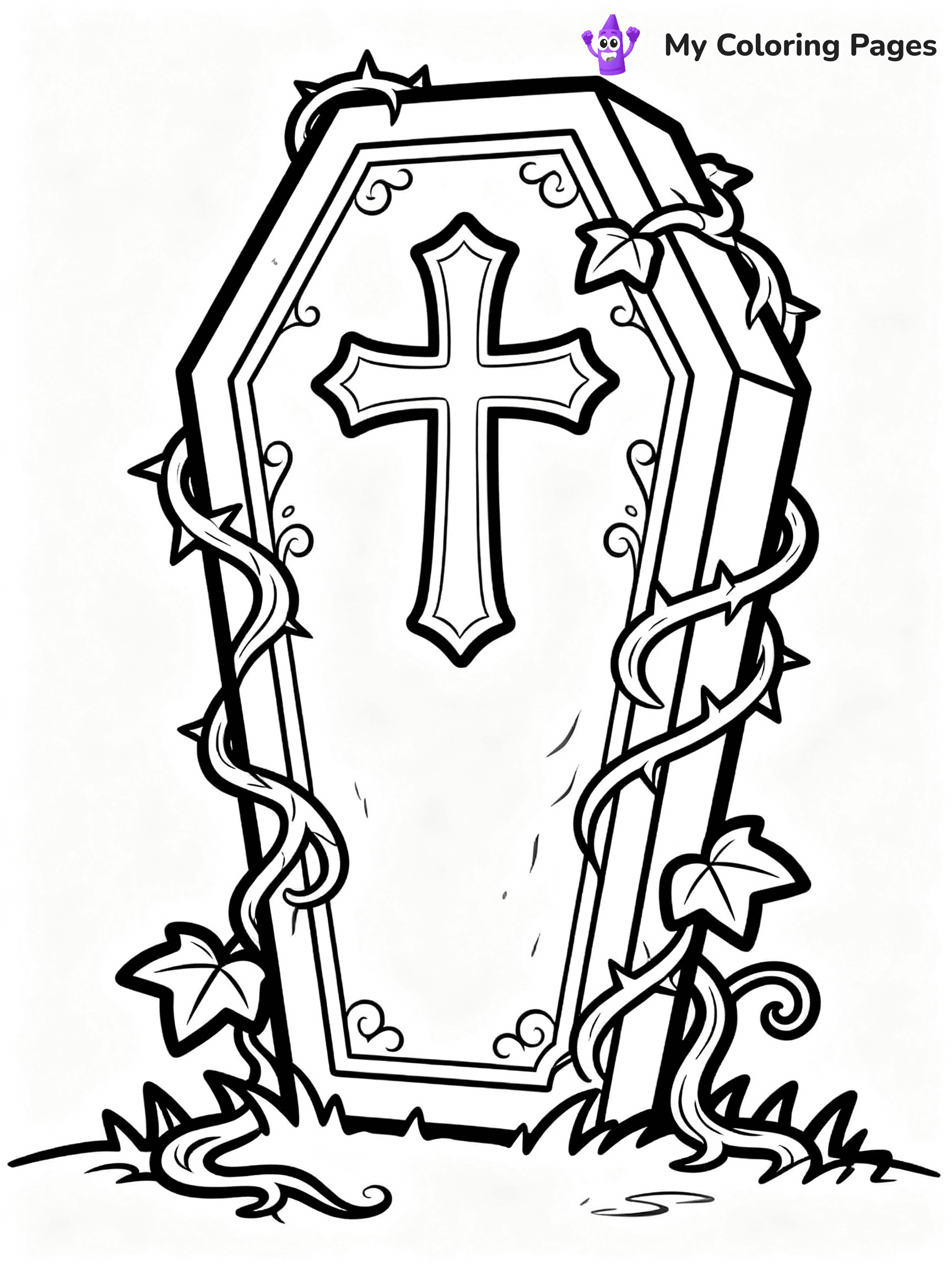Vampire Coloring Pages - 45