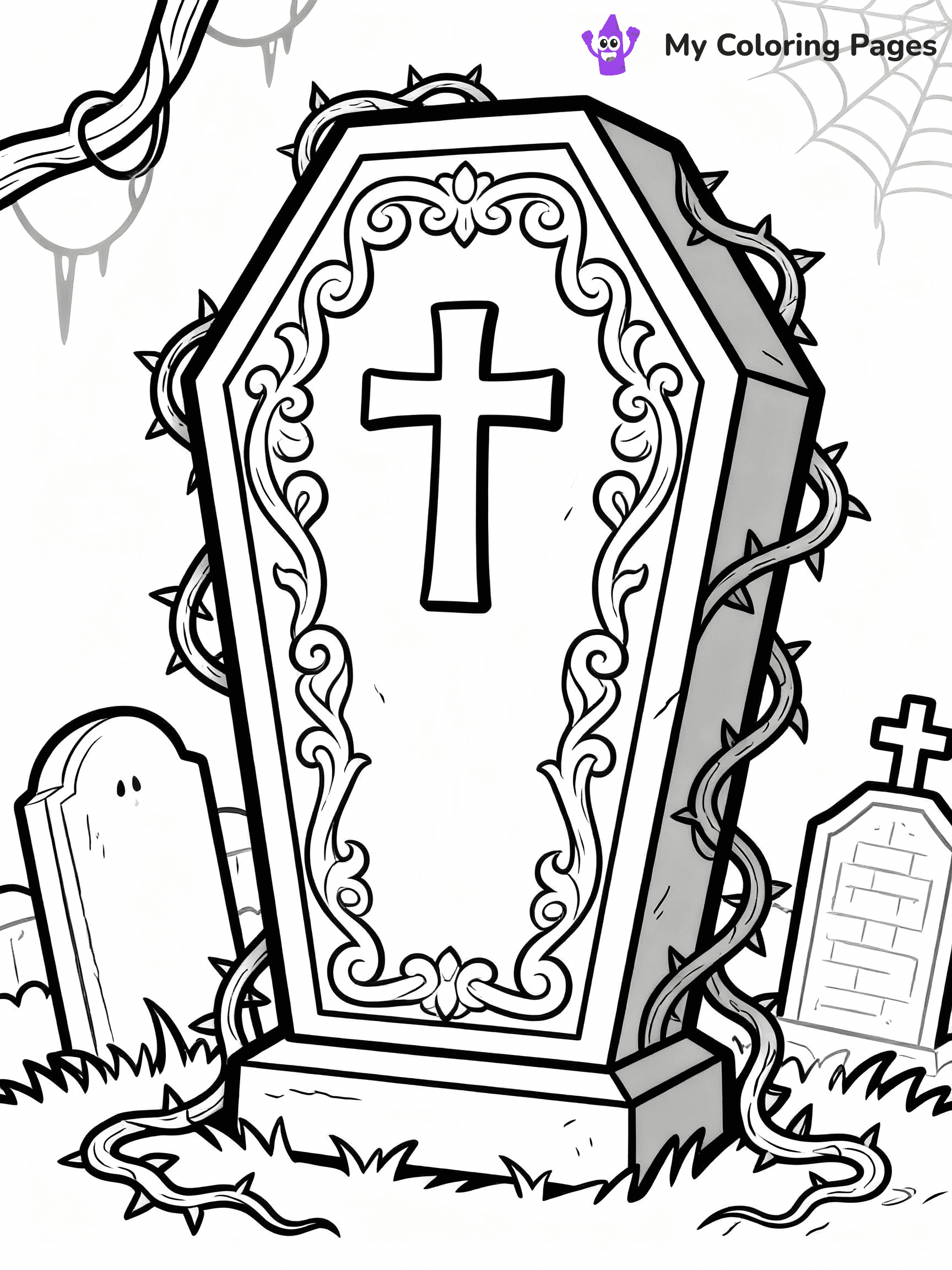Vampire Coloring Pages - 43