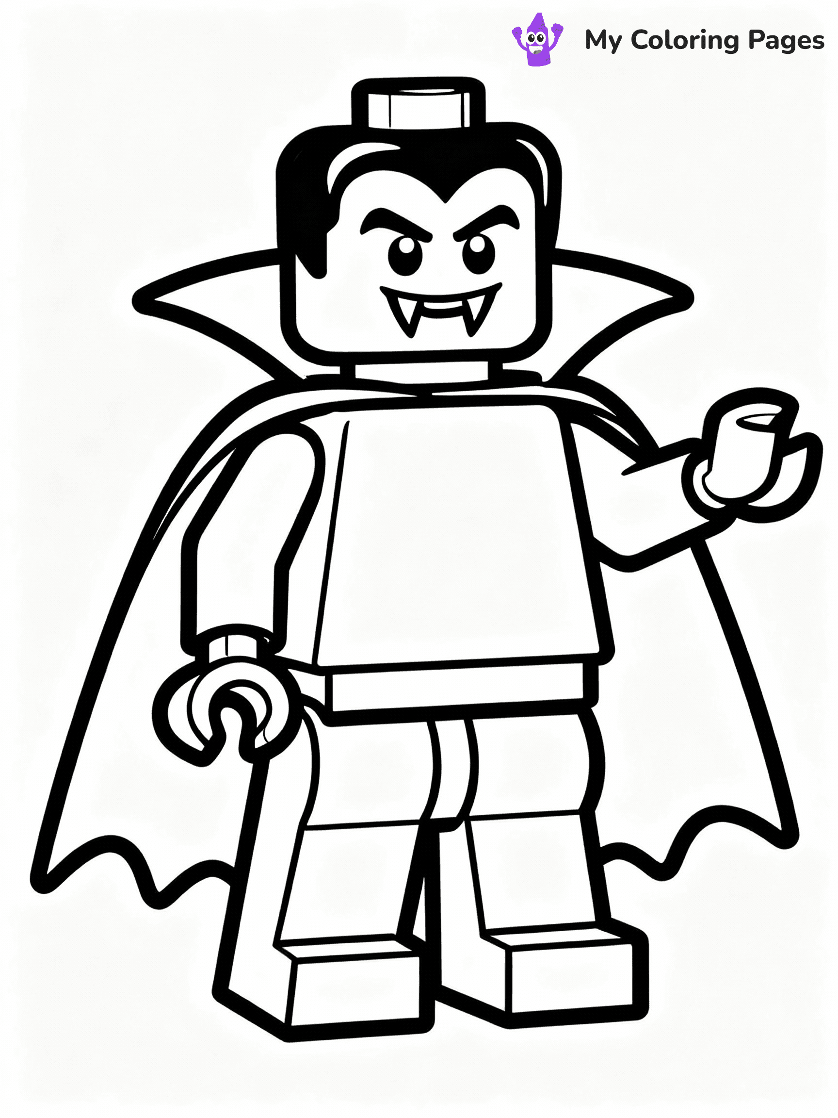 Vampire Coloring Pages - 35