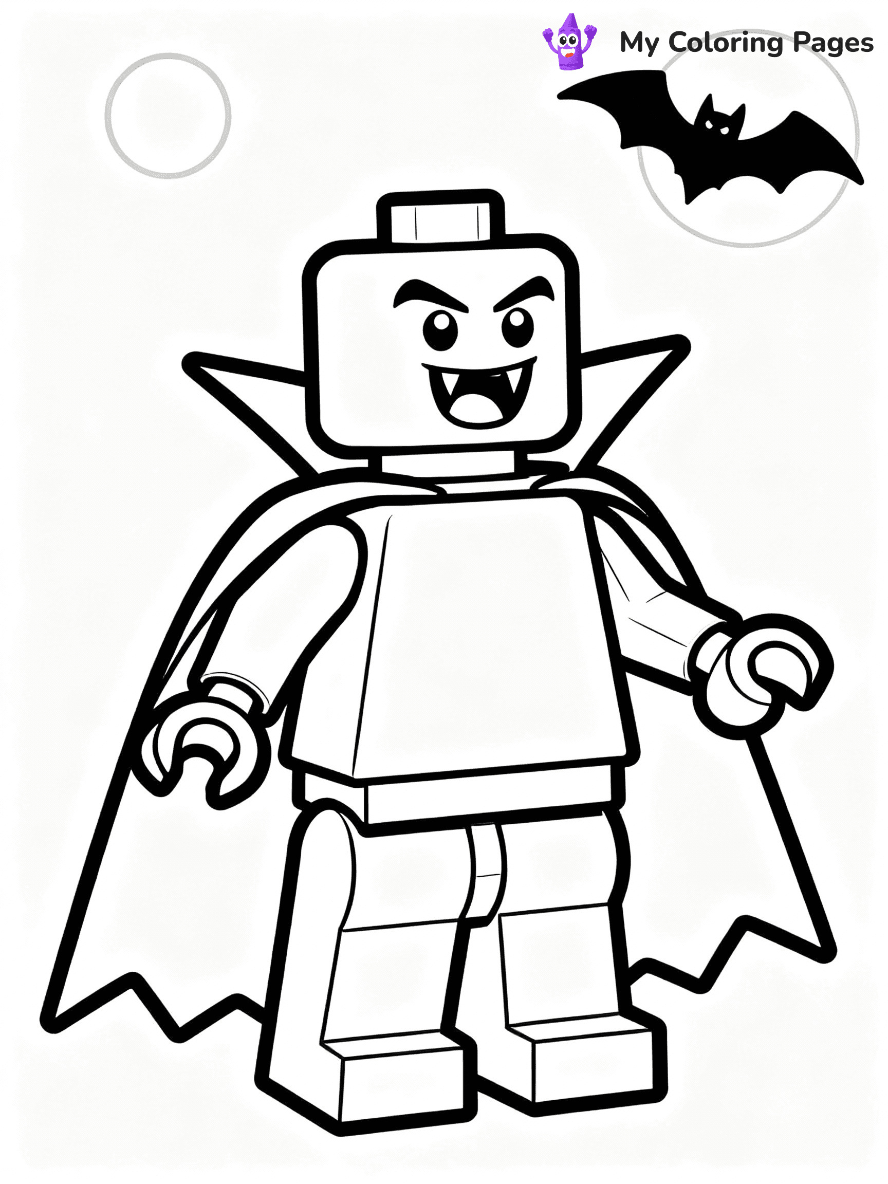 Vampire Coloring Pages - 34