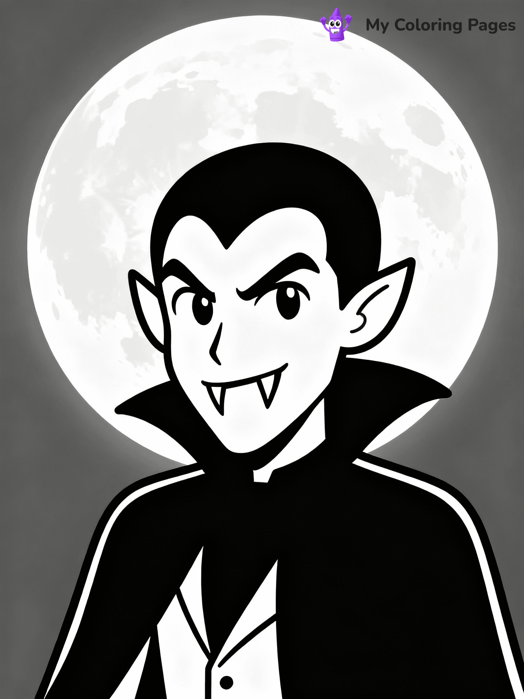 Vampire Coloring Pages - 5