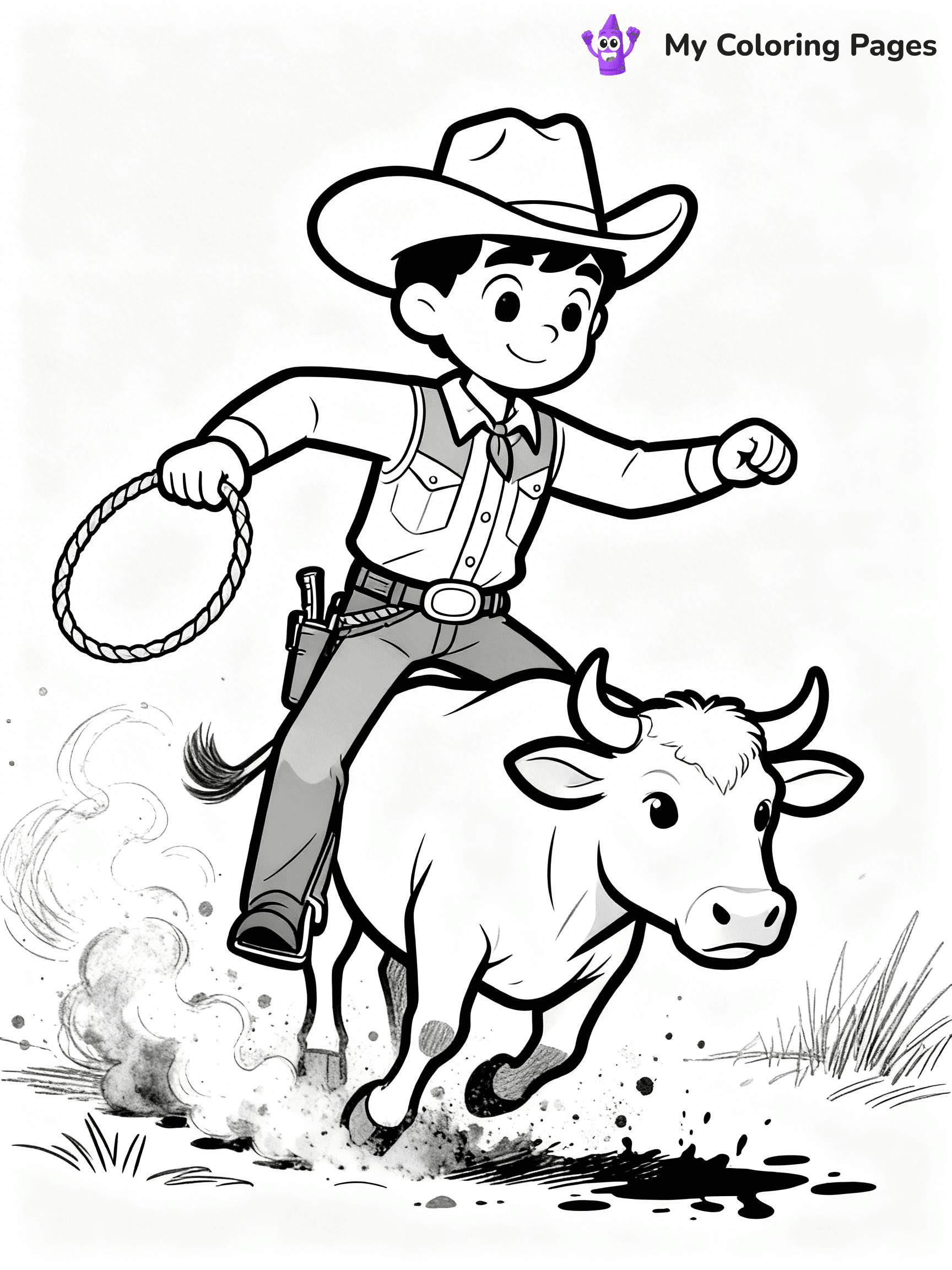 Rodeo Coloring Pages - 67
