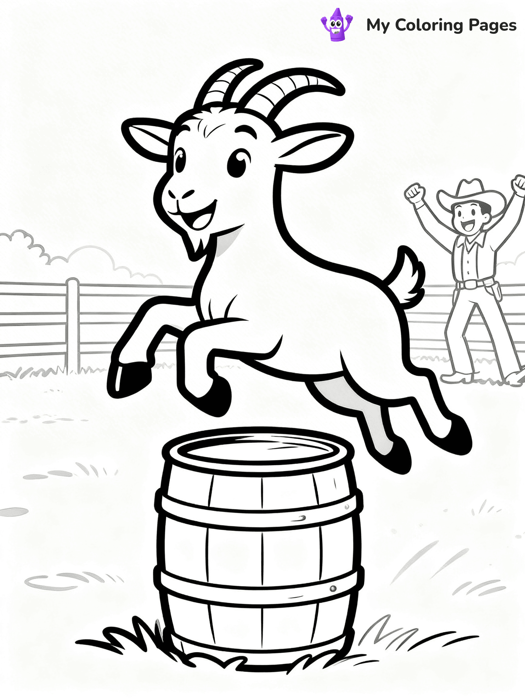 Rodeo Coloring Pages - 59