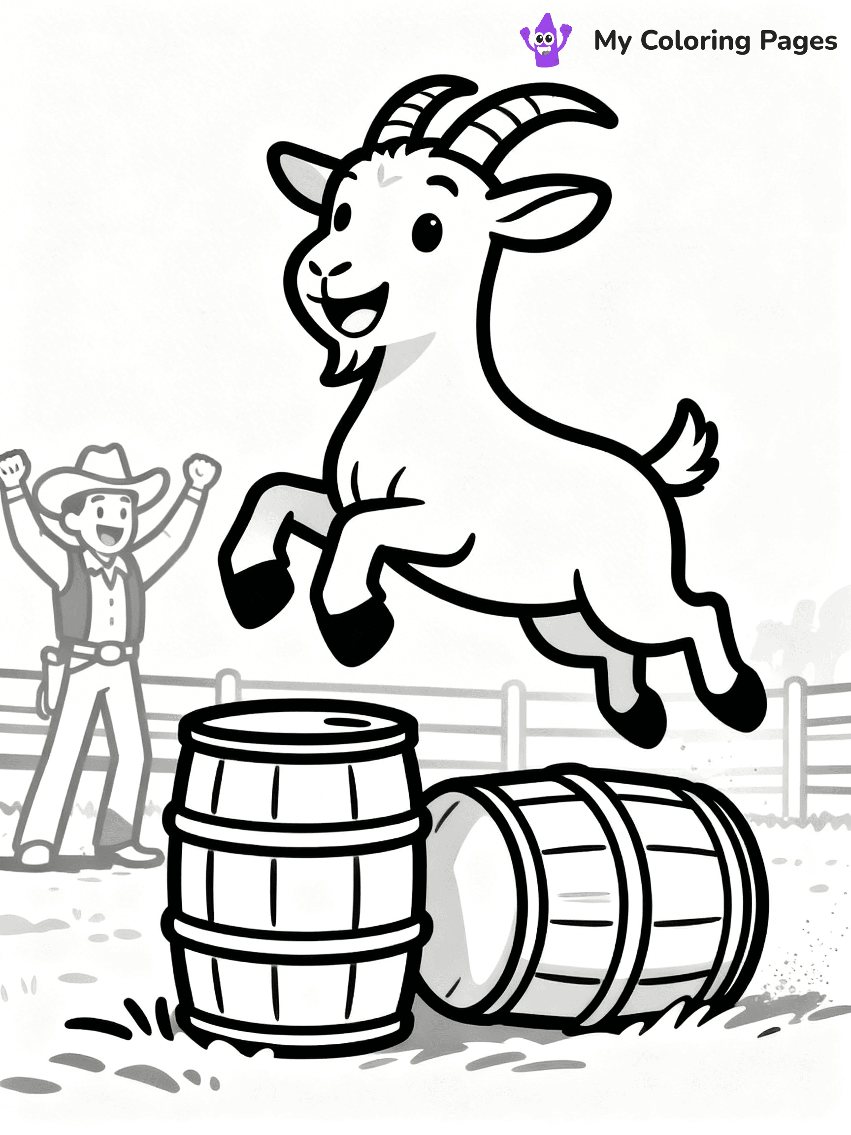 Rodeo Coloring Pages - 55