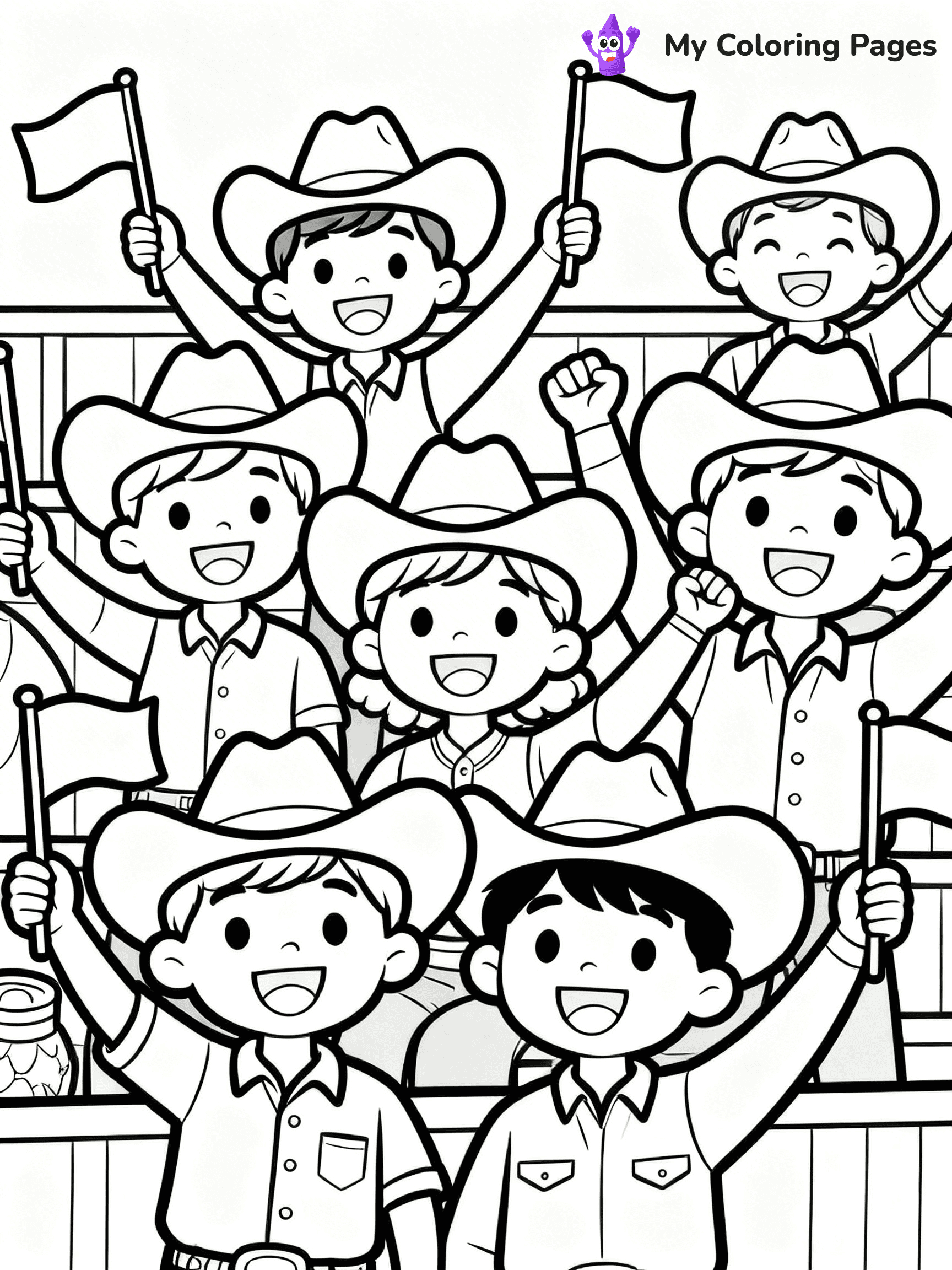 Rodeo Coloring Pages - 36